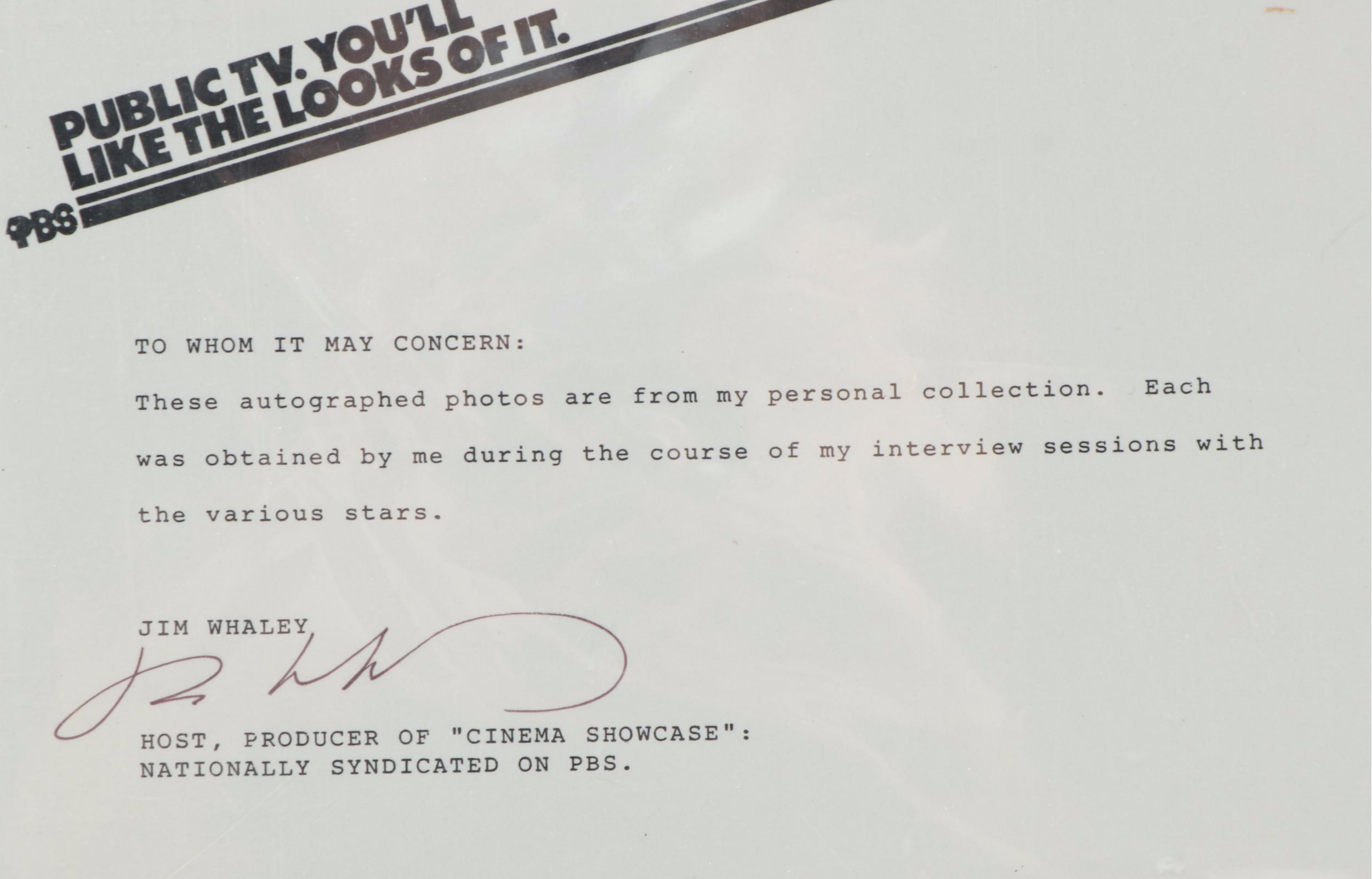 Madonna Signed "Diamonds Are a Girl's Best Friend" Photo Print with COA