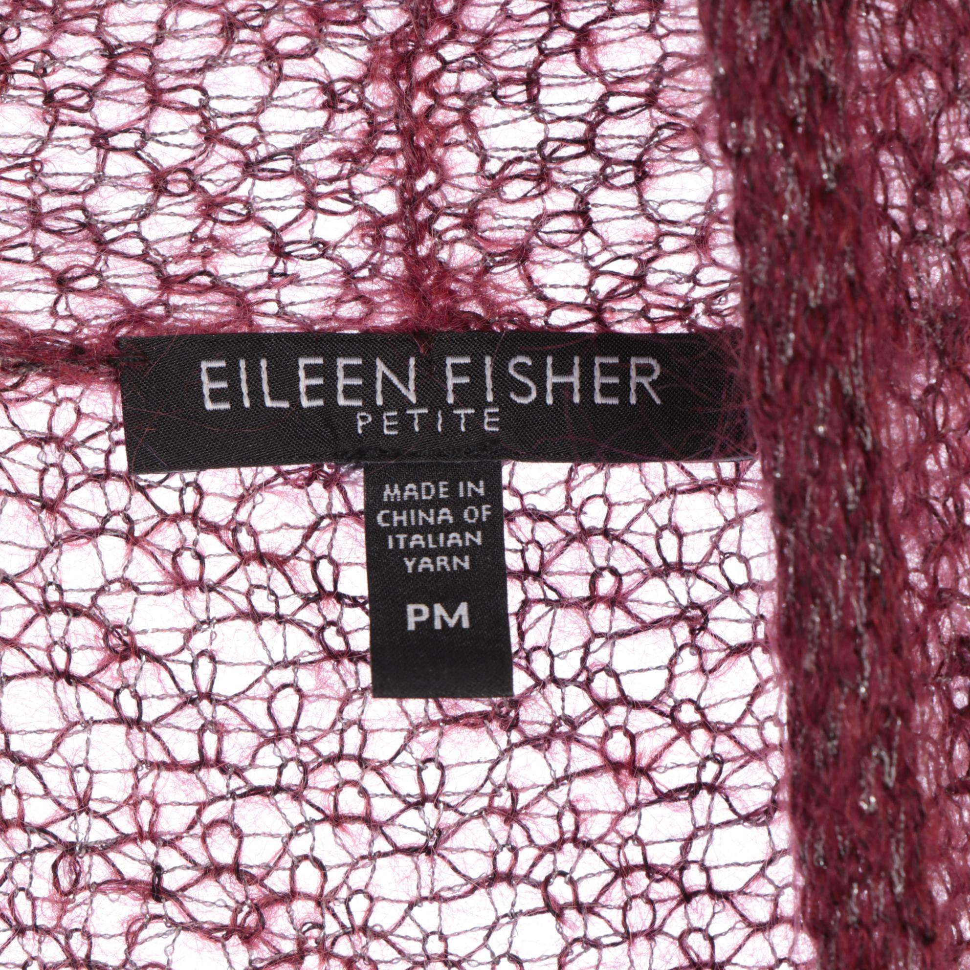 Eileen Fisher Velveteen Dress, Sleeveless Tops and Knit Jacket