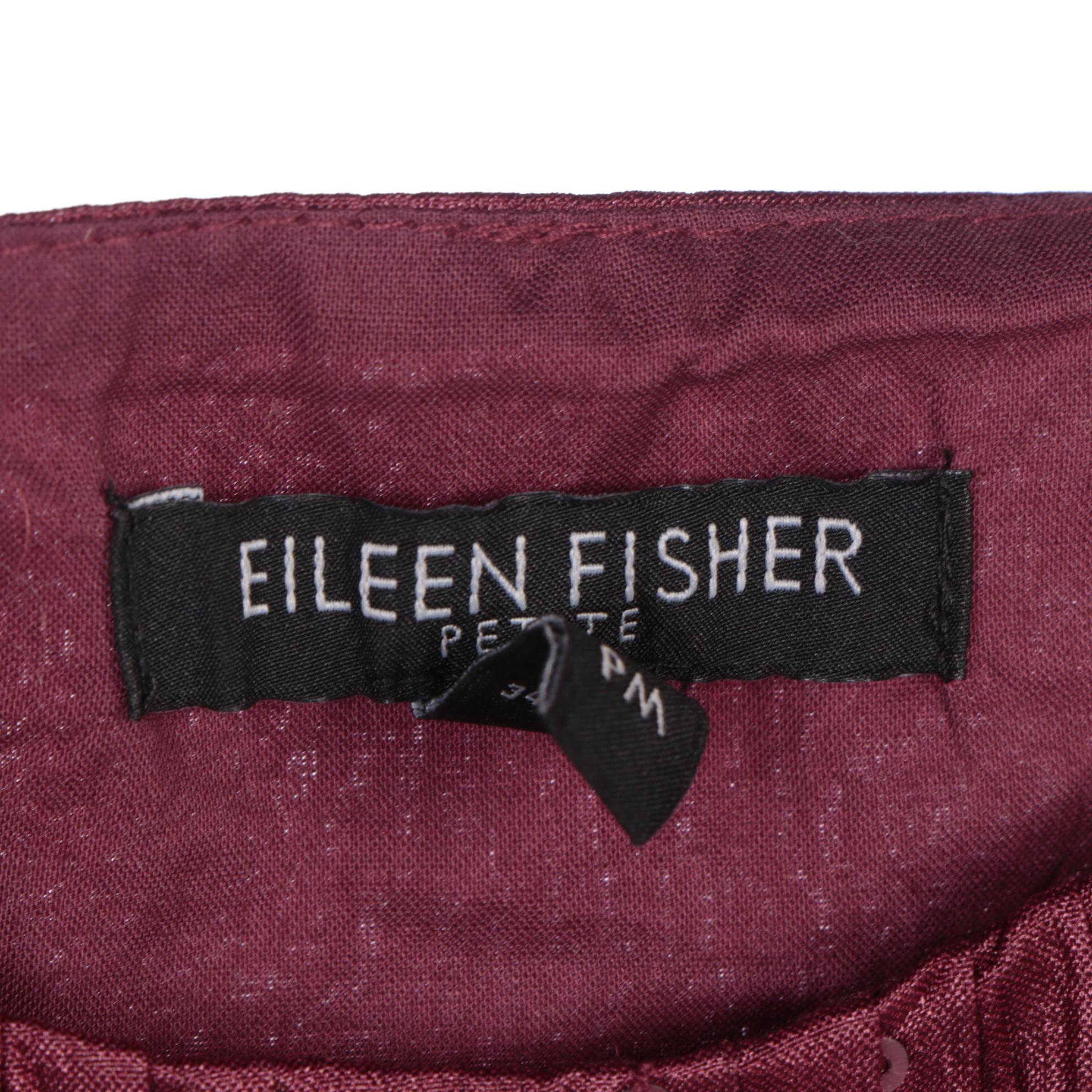 Eileen Fisher Velveteen Dress, Sleeveless Tops and Knit Jacket