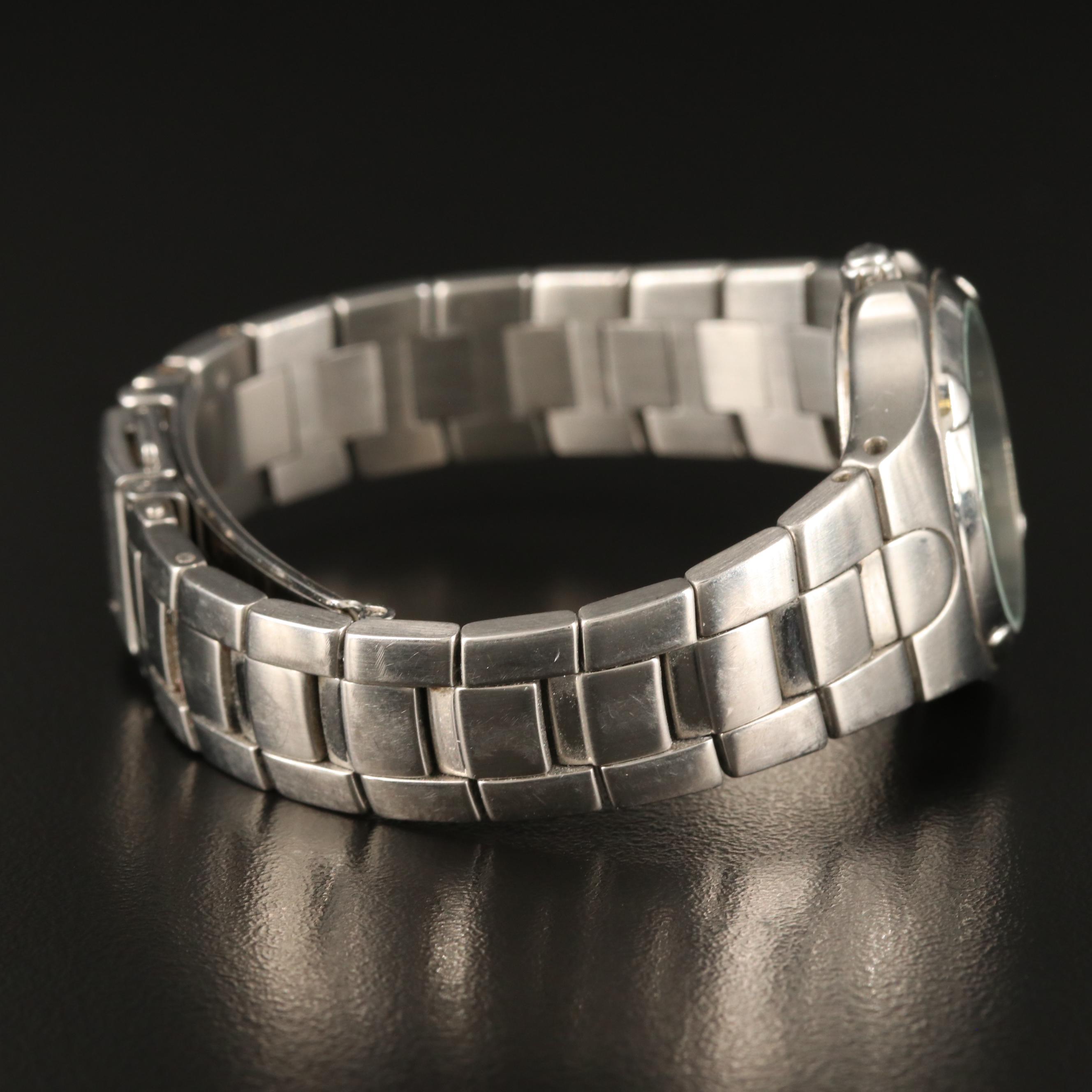 Citizen Eco-Drive Day-Date Stainless Steel Quartz Watch