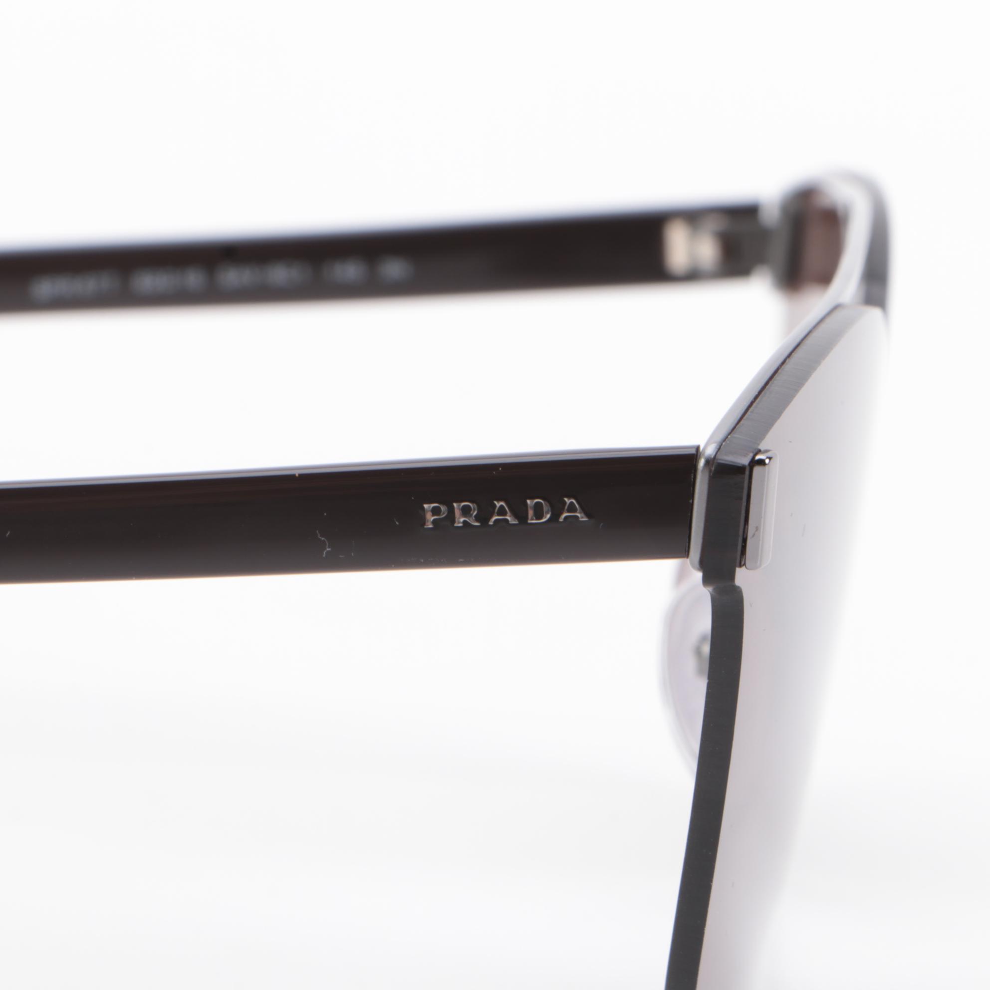 Prada SPR67T Brown Sunglasses
