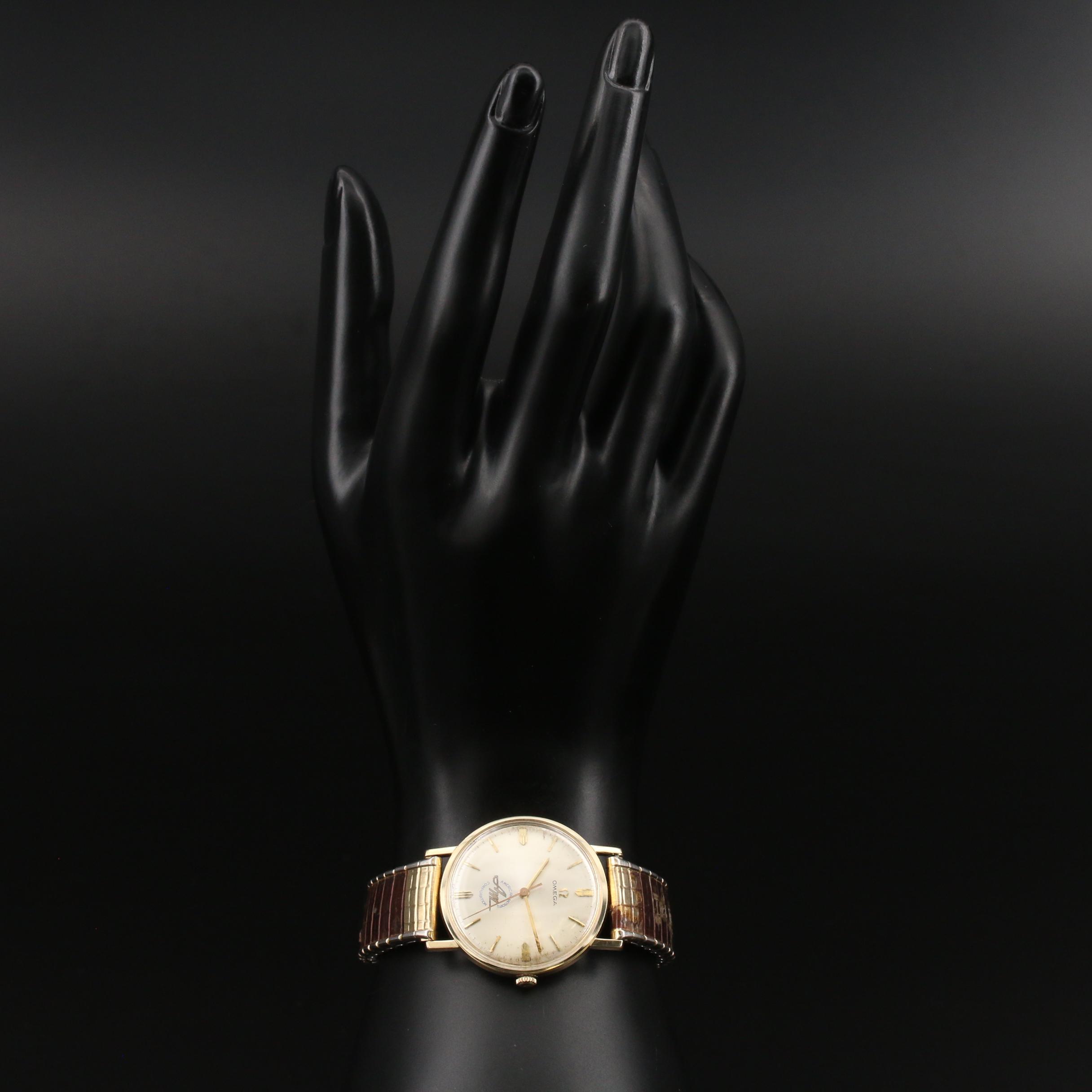 Circa 1967 Omega for American Motors Corporation 14K Gold Filled Watch