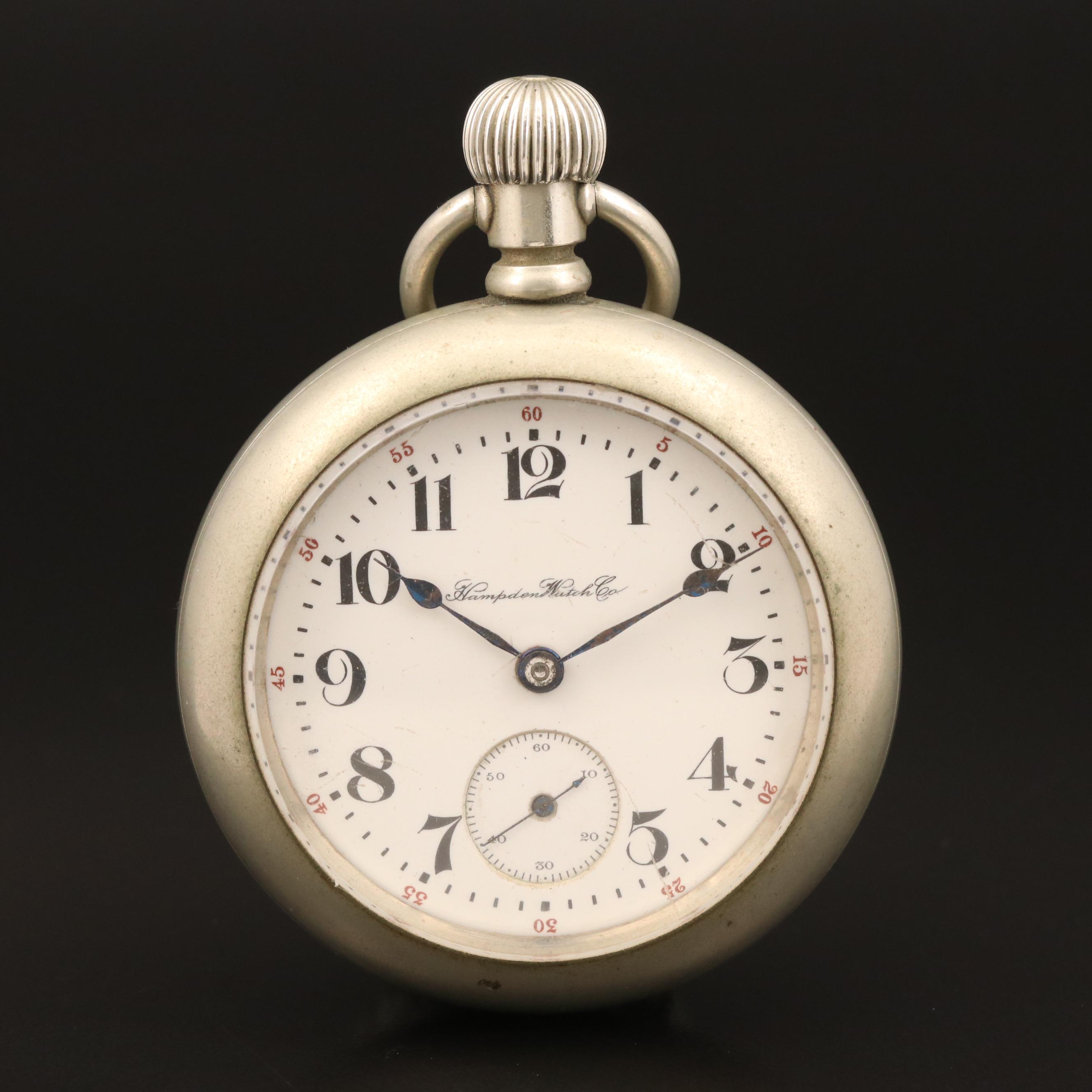 1909 Hampden Watch Co. Pocket Watch