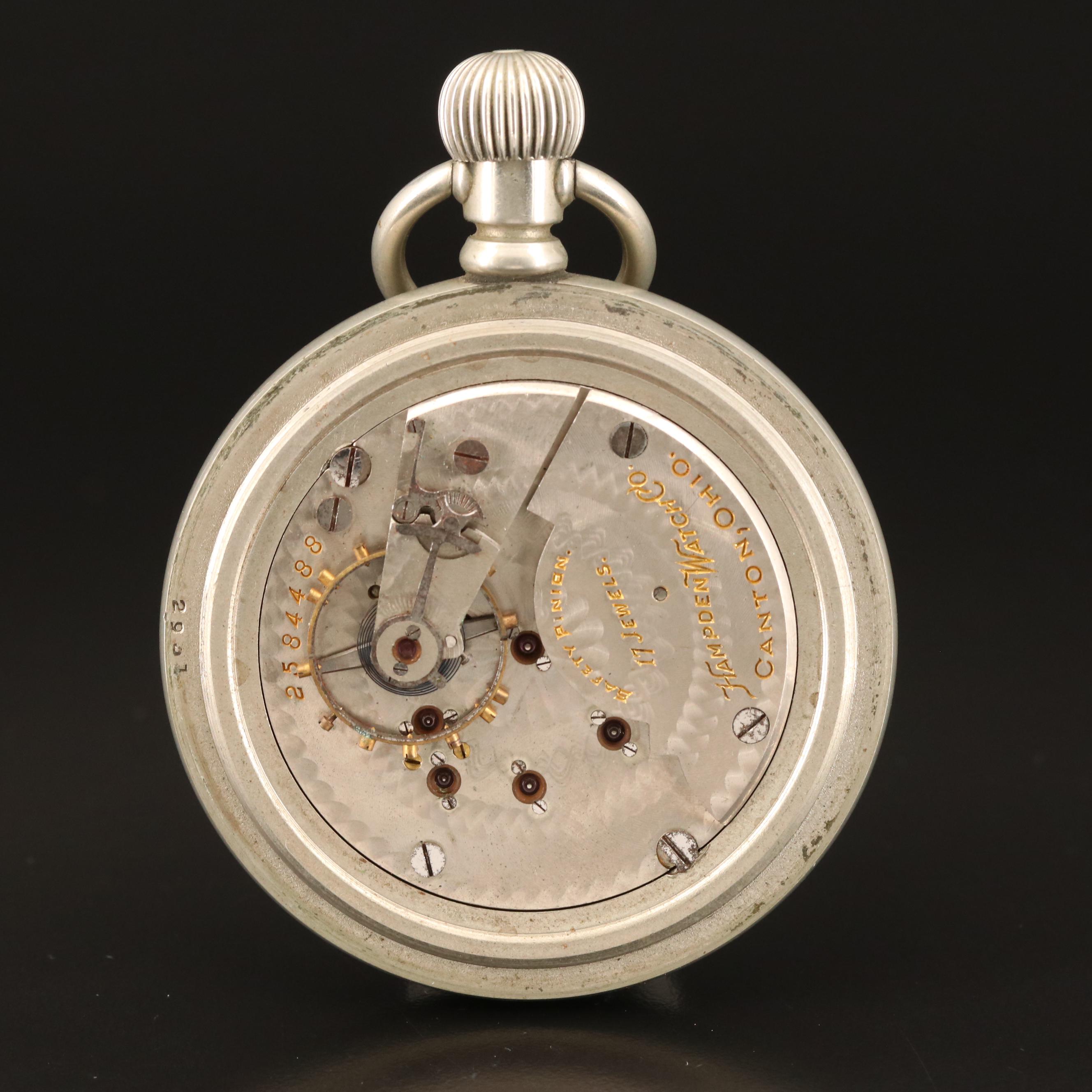 1909 Hampden Watch Co. Pocket Watch