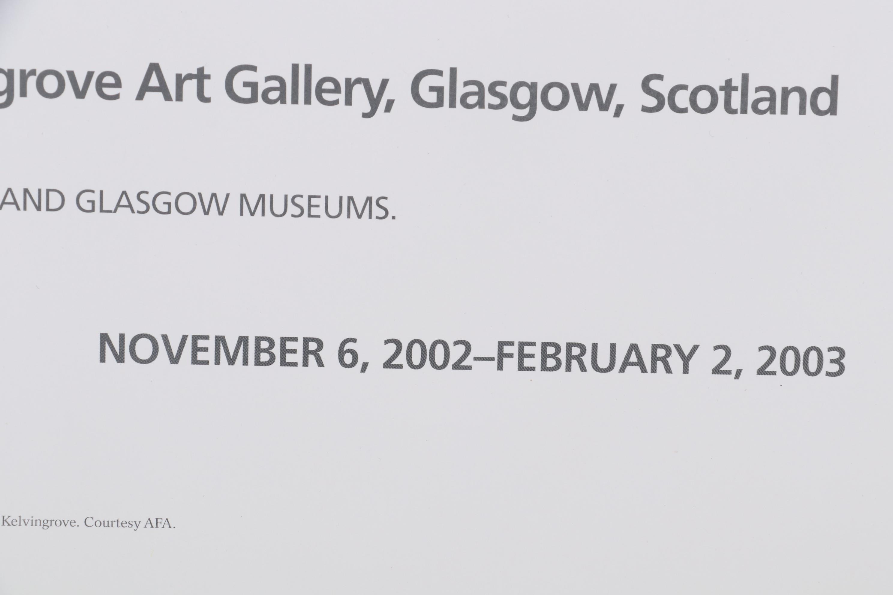 Speed Art Museum Offset Lithograph after Vincent Van Gogh "Millet to Matisse"