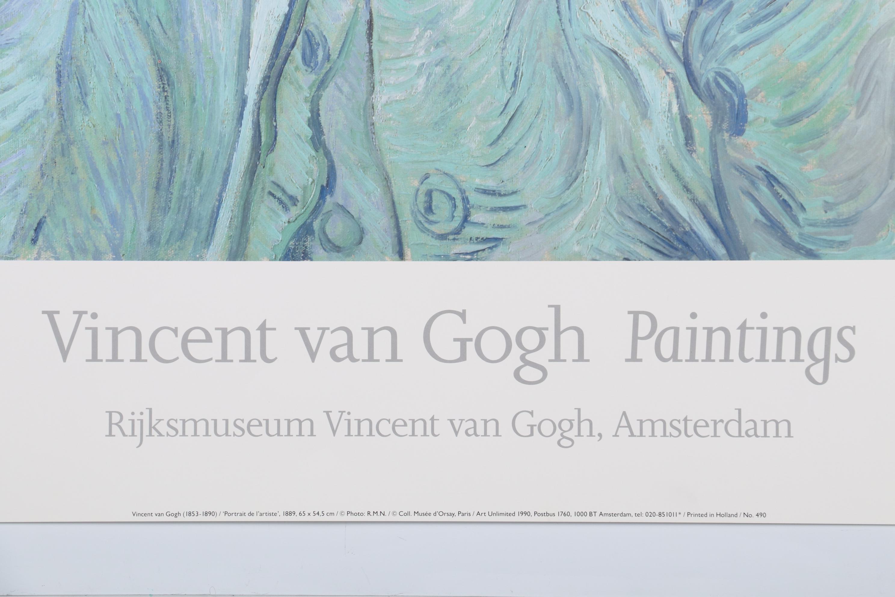 Rijksmuseum "Vincent Van Gogh Paintings" Exhibition Poster, 1990