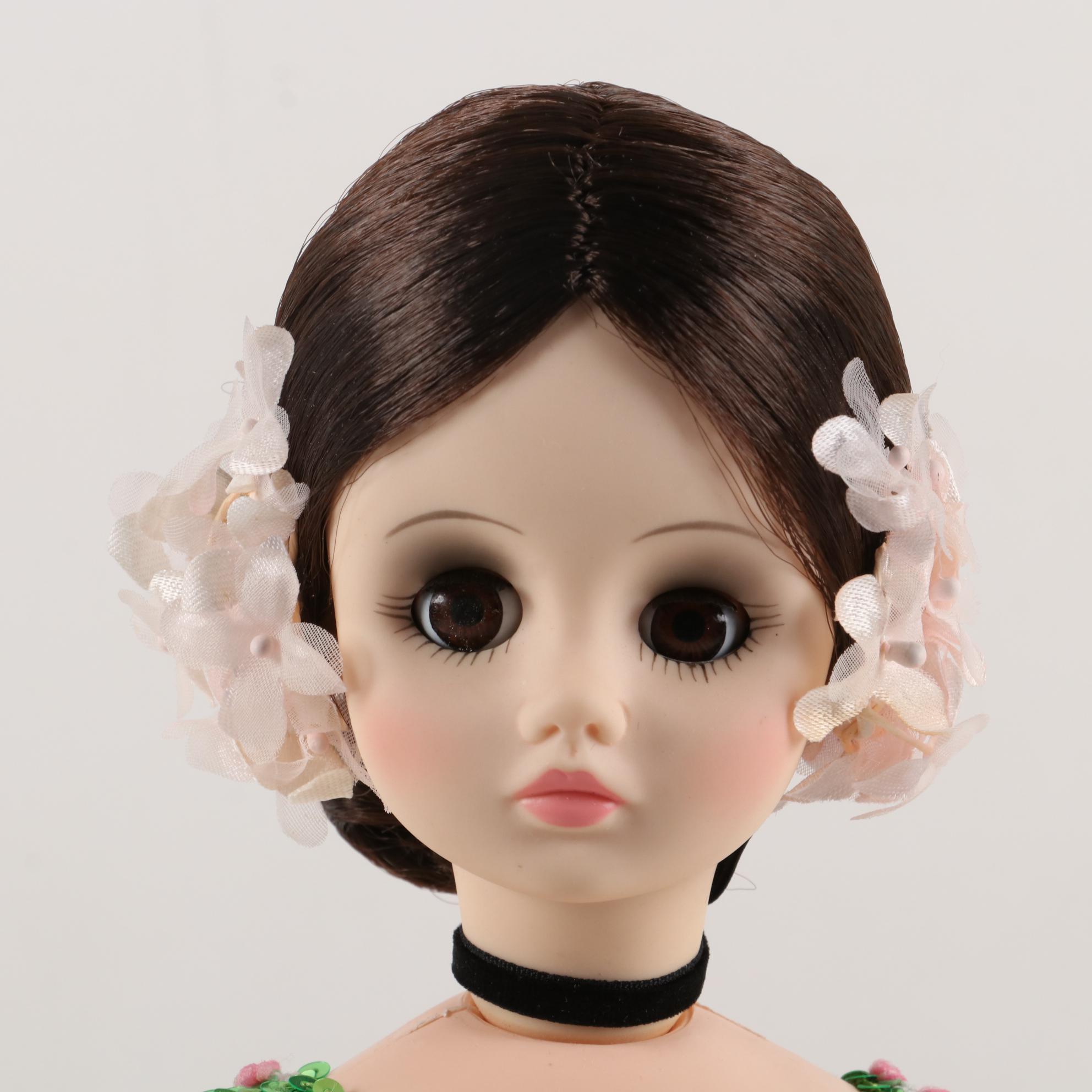 Madame Alexander "Elise as Ballerina" and "Midnight" Dolls