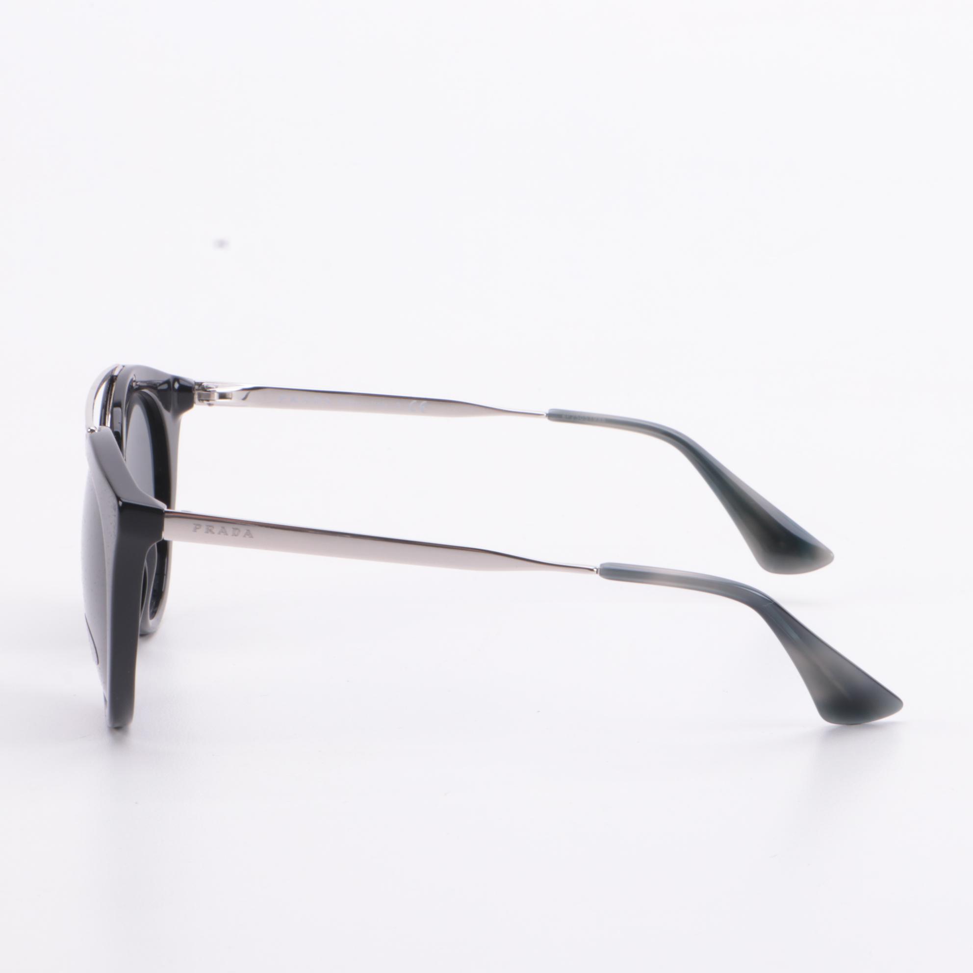 Prada Cinema Panthos Black Frame Sunglasses