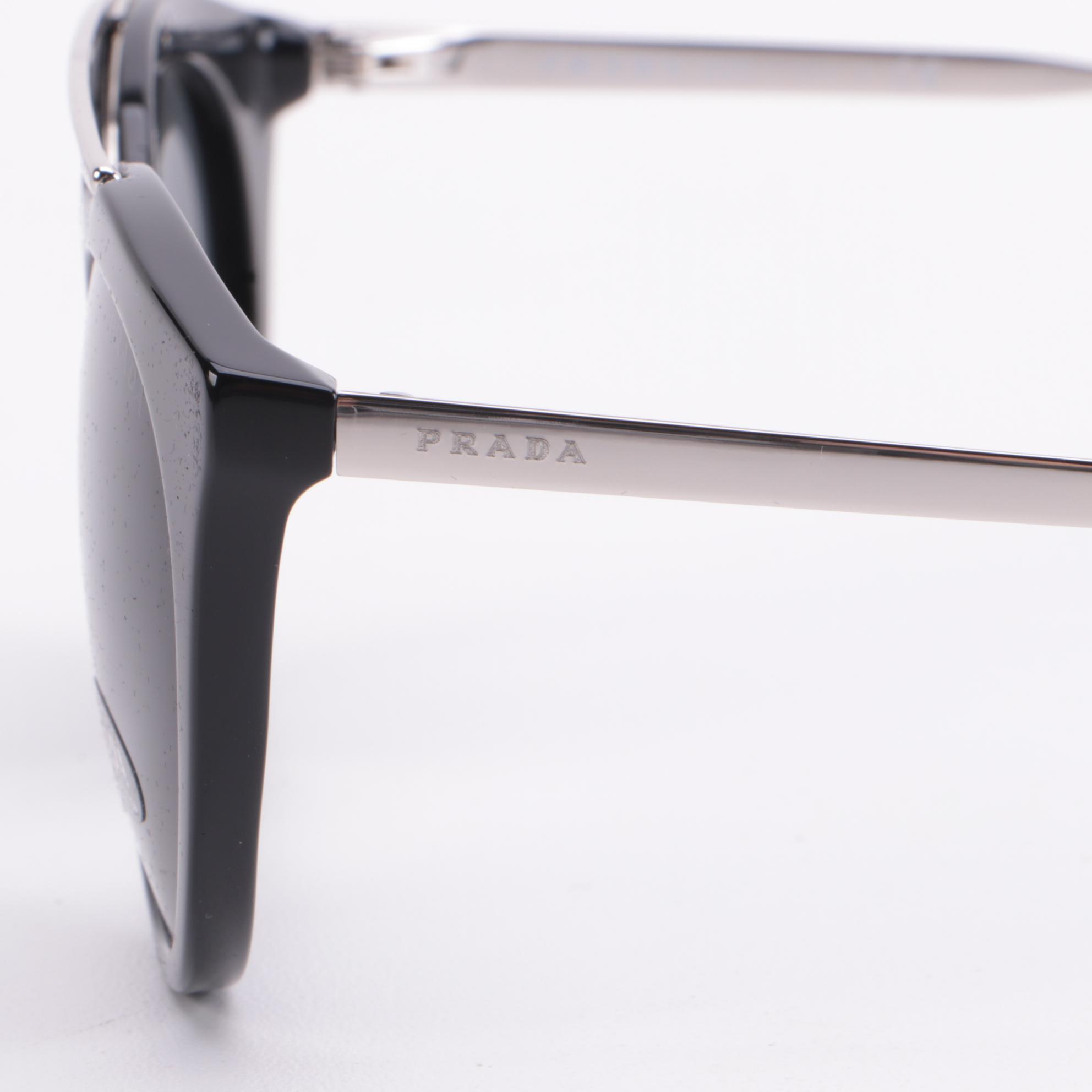 Prada Cinema Panthos Black Frame Sunglasses