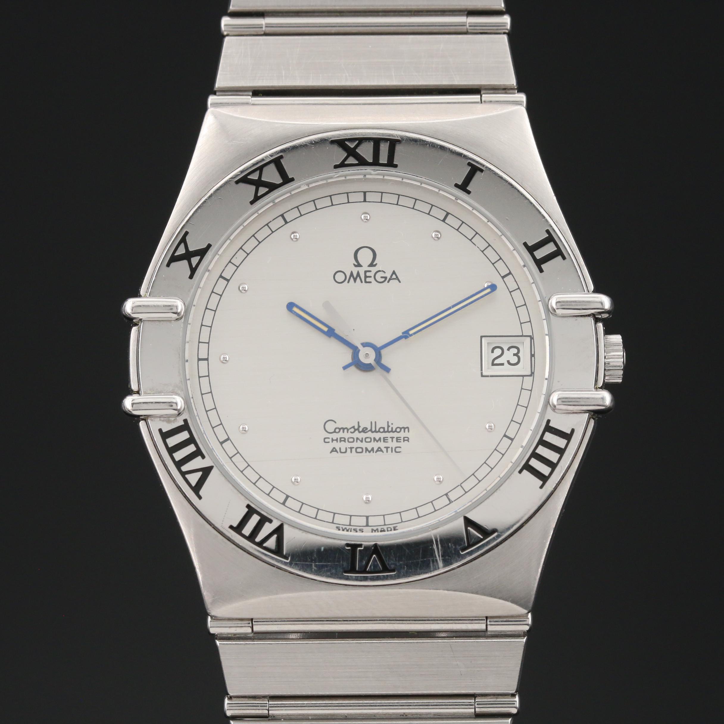 Circa 1986 Omega Constellation Automatic Chronometer Watch