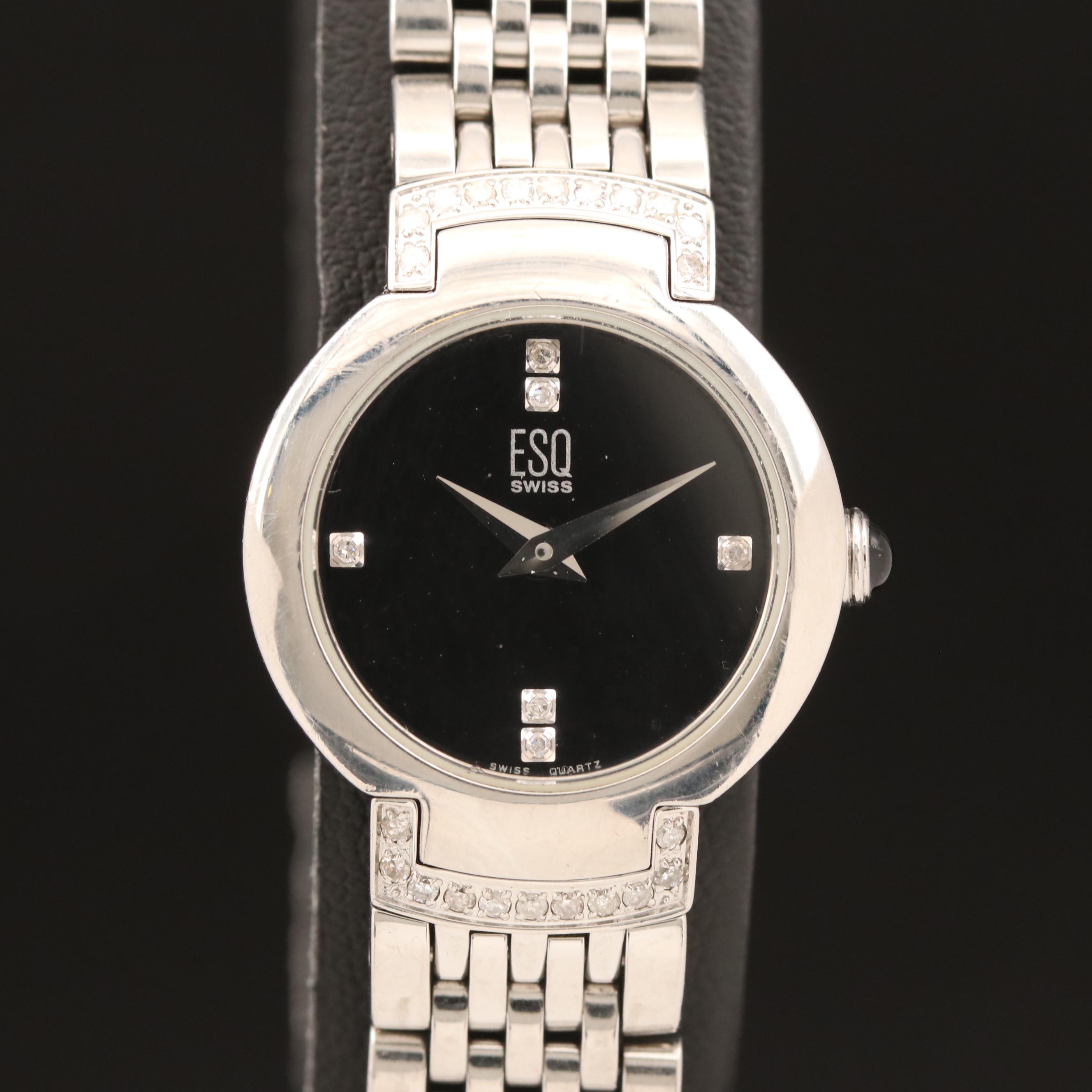 ESQ Swiss Diamond Quartz Watch