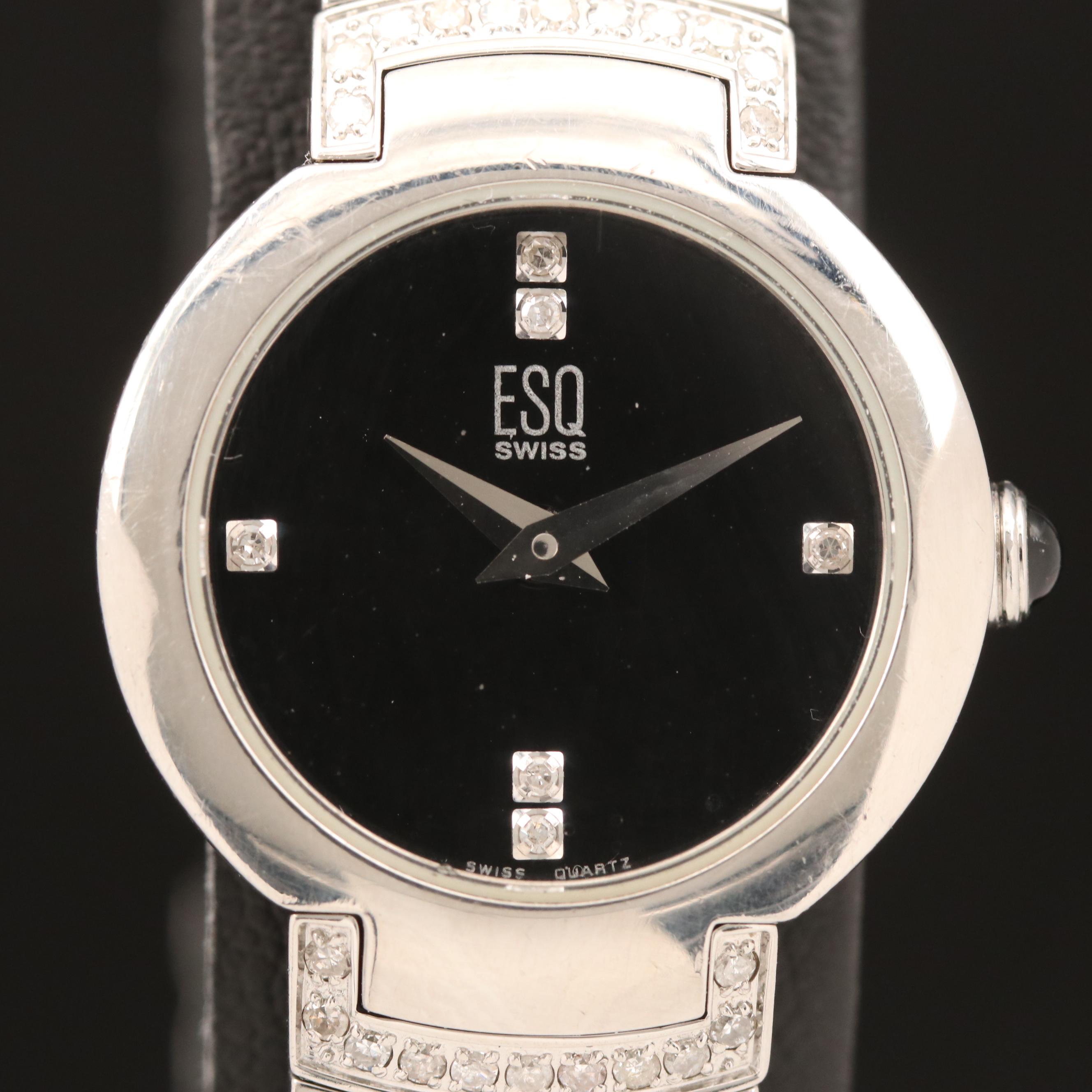 ESQ Swiss Diamond Quartz Watch