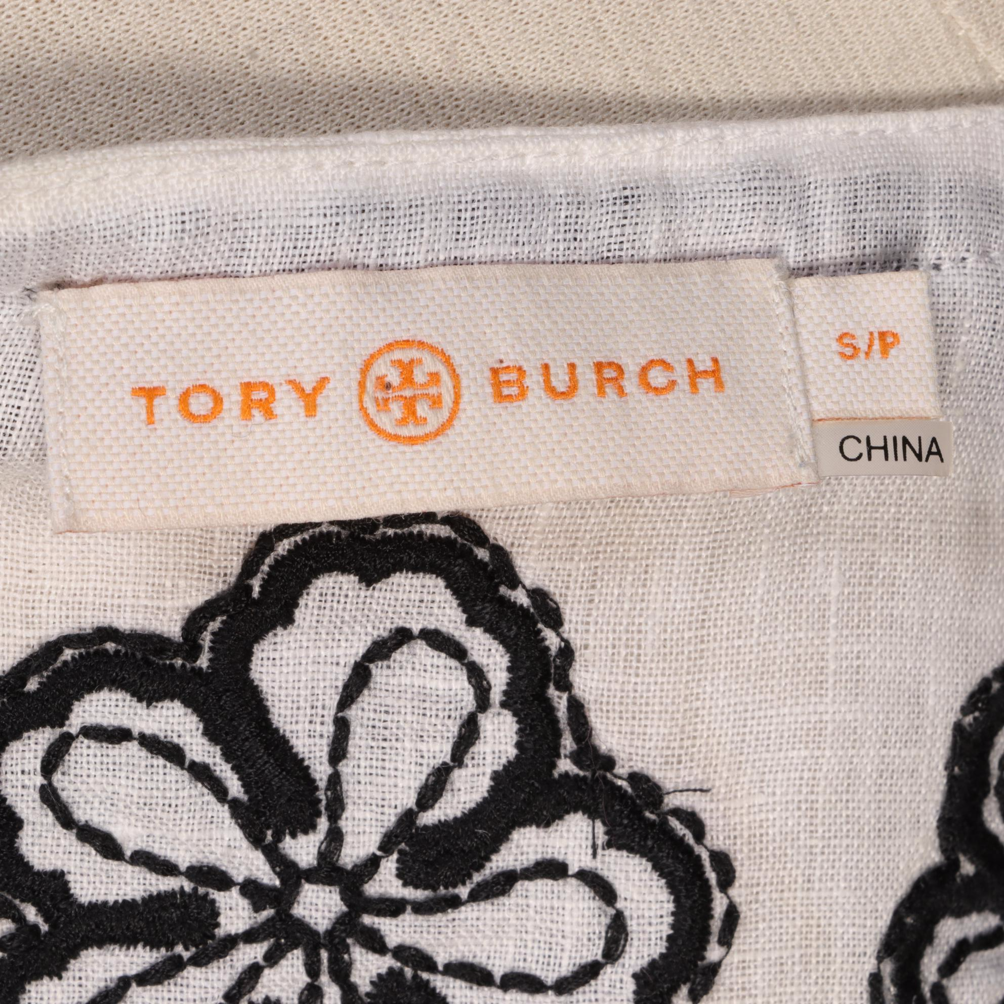 Tory Burch and Barbara Gerwit Embroidered Tunics