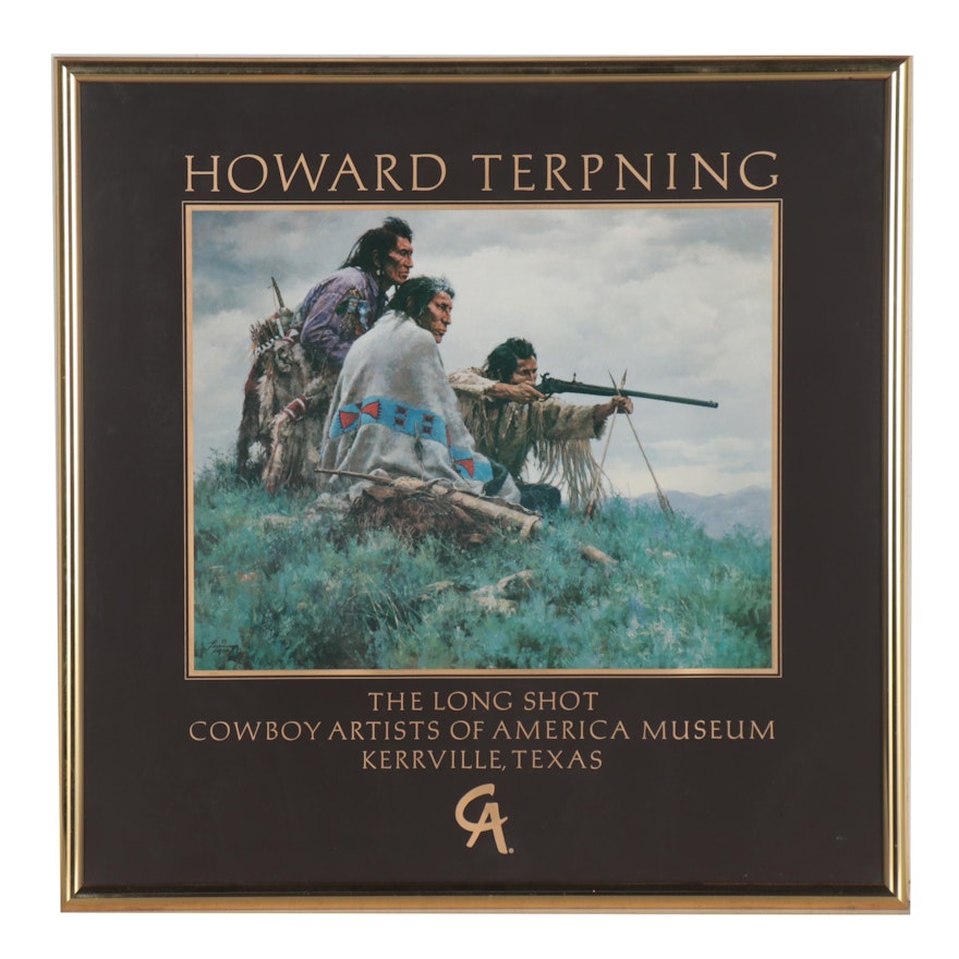 Cowboy Artist of America Museum Offset Lithograph Poster after Howard Terpning