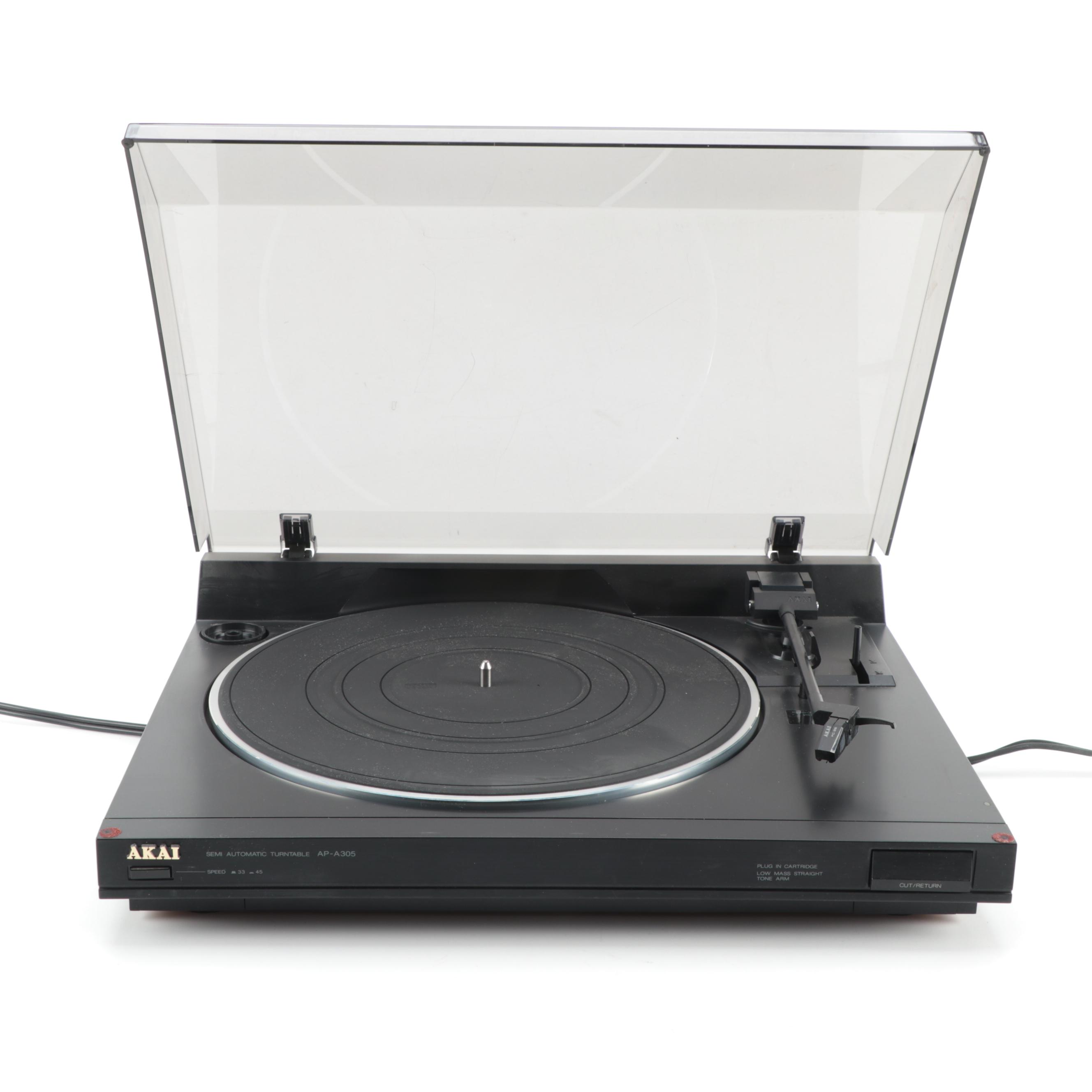 AKAI AP-A305 Turntable, Late 20th Century