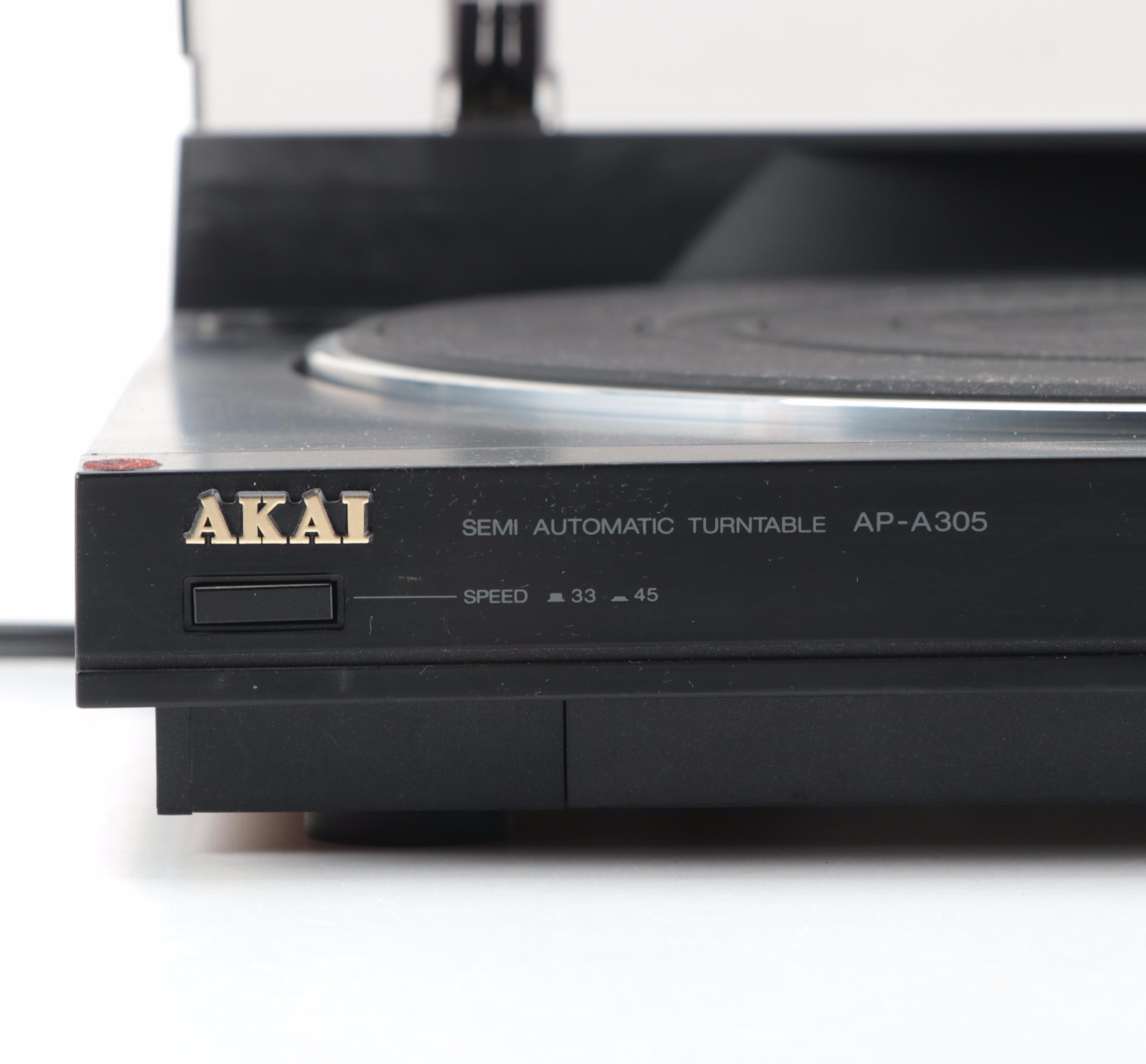 AKAI AP-A305 Turntable, Late 20th Century
