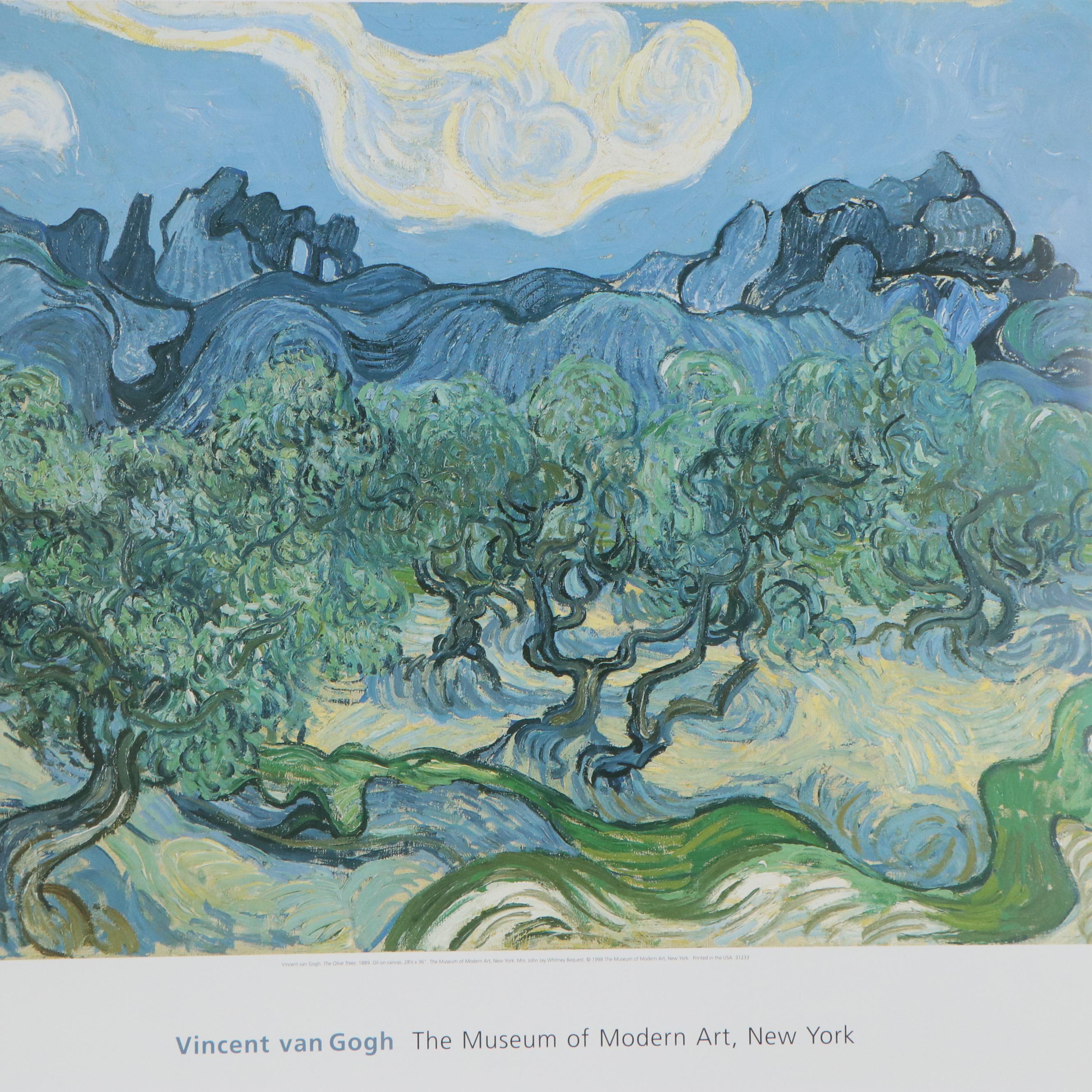 Museum of Modern Art Offset Lithograph Exhibition Poster, 1998