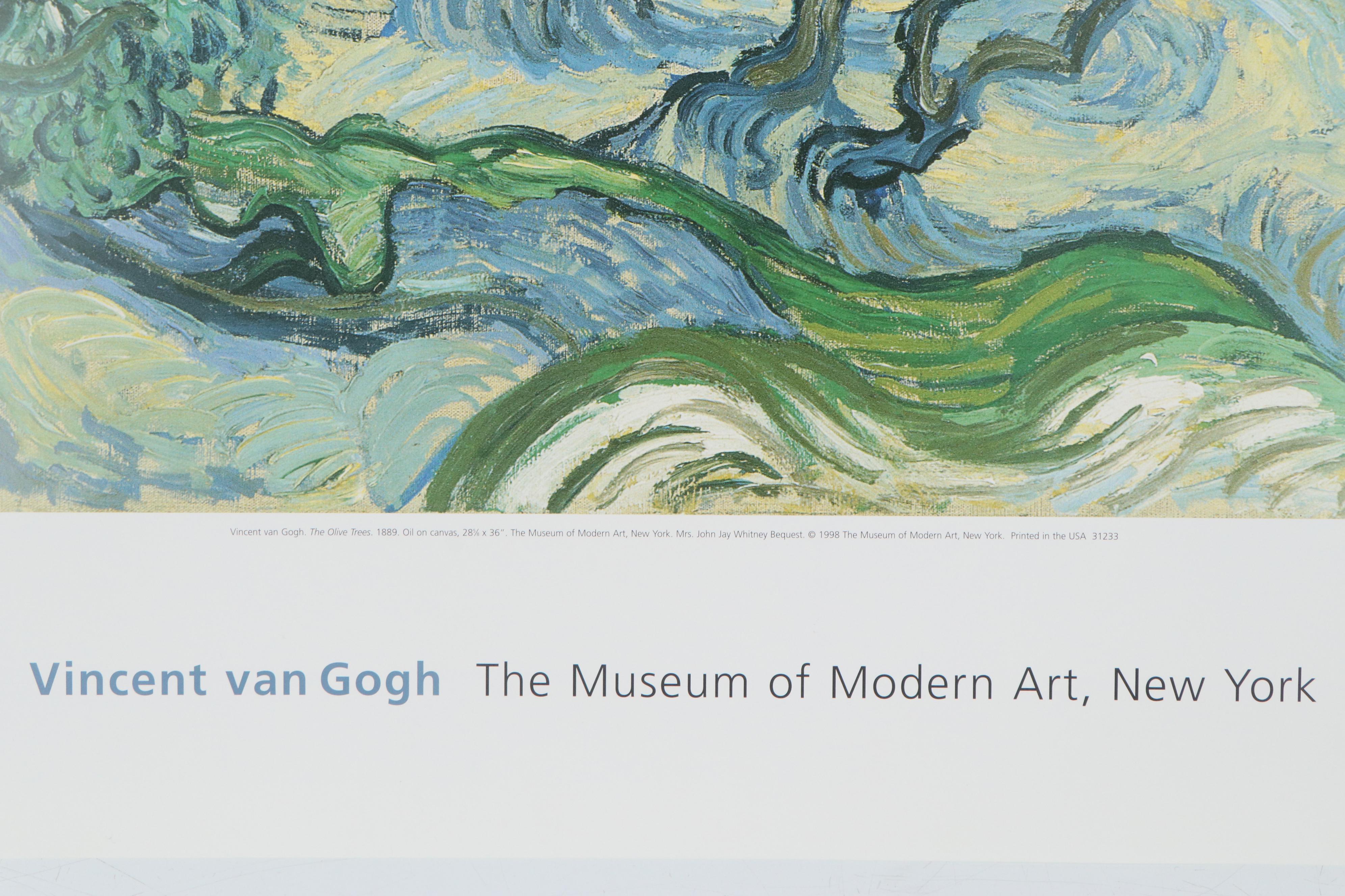 Museum of Modern Art Offset Lithograph Exhibition Poster, 1998