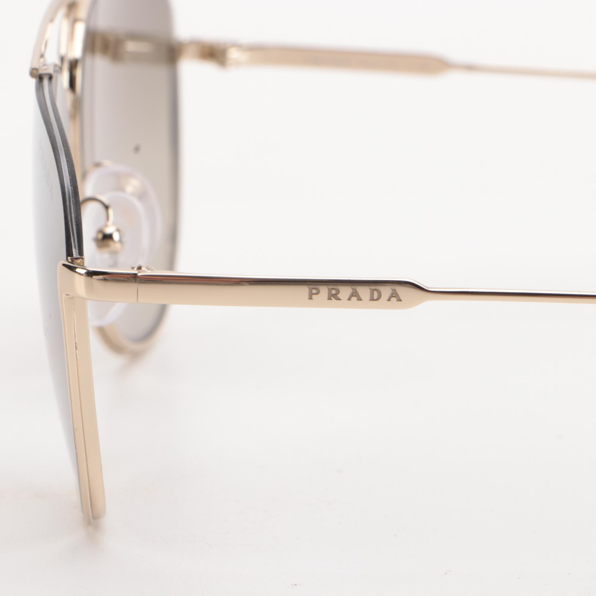 Prada SPR 50U Aviator Sunglasses