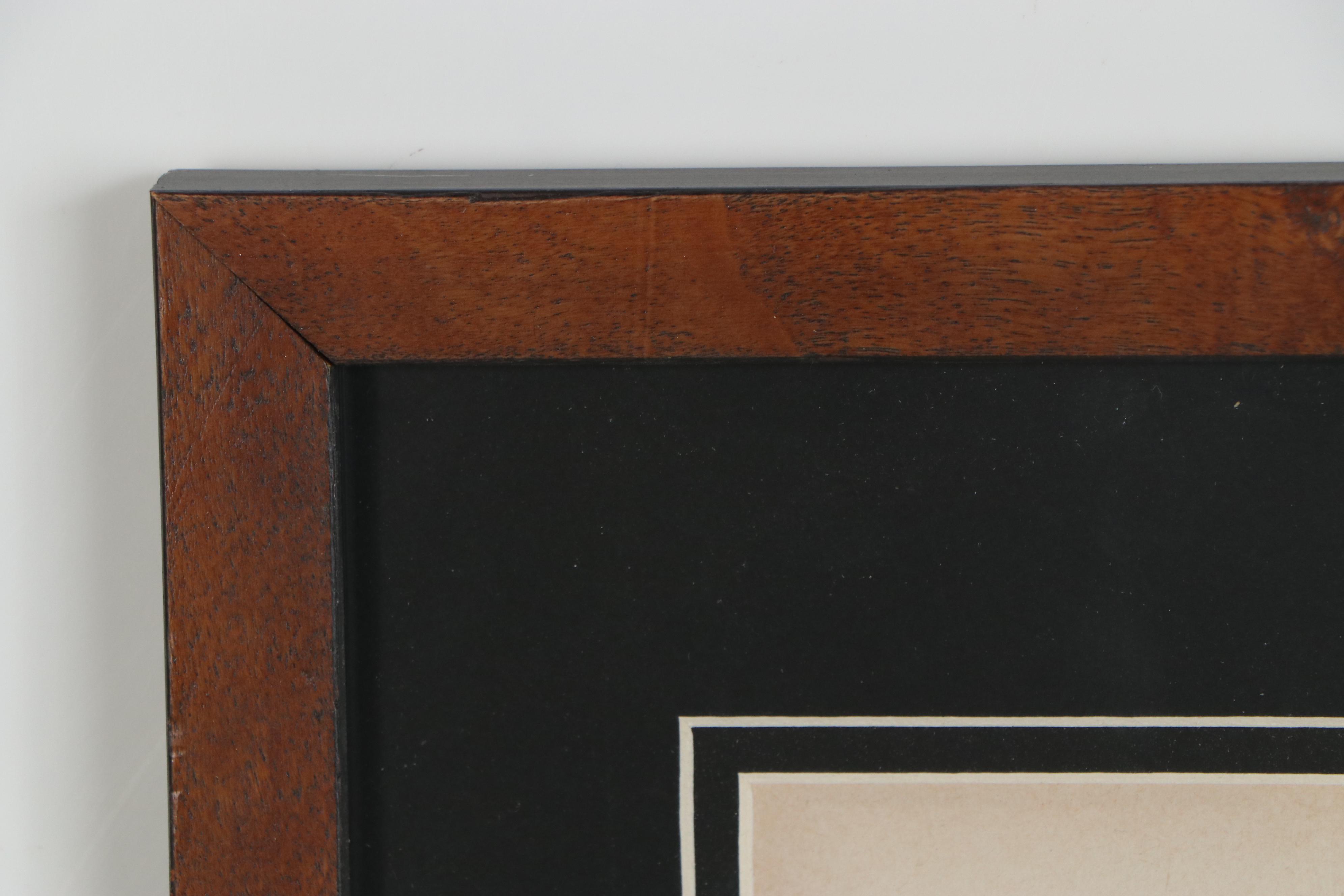 Offset Lithograph Advertisement for Old Taylor Bourbon "Signed Sealed Delicious"