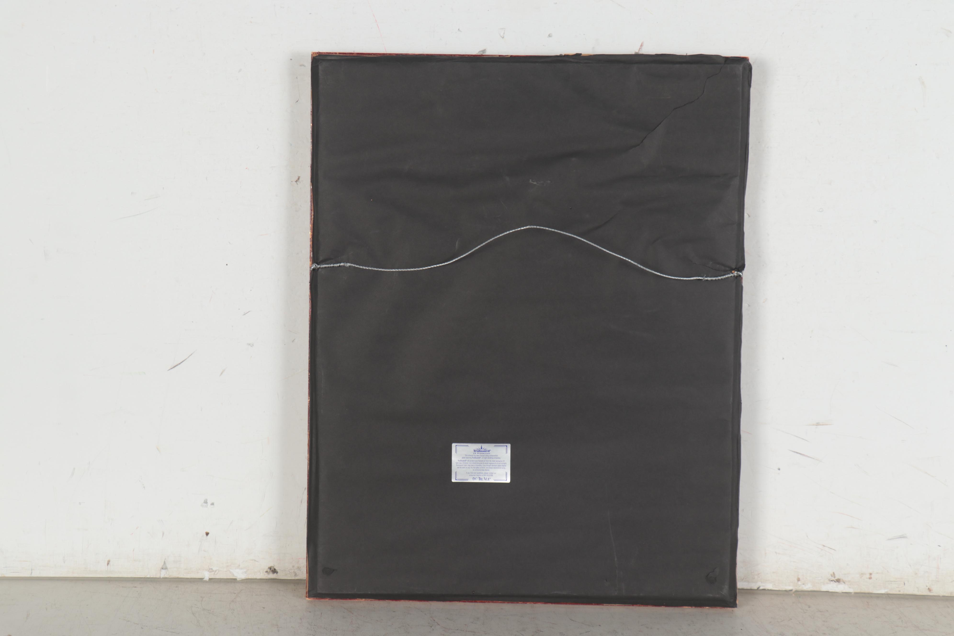 Edward Fern Portrait Oil Painting, 1953