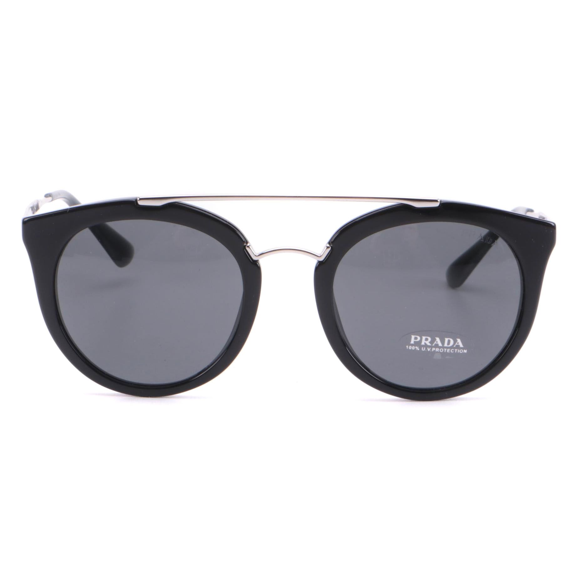 Prada Cinema Panthos Black Frame Sunglasses