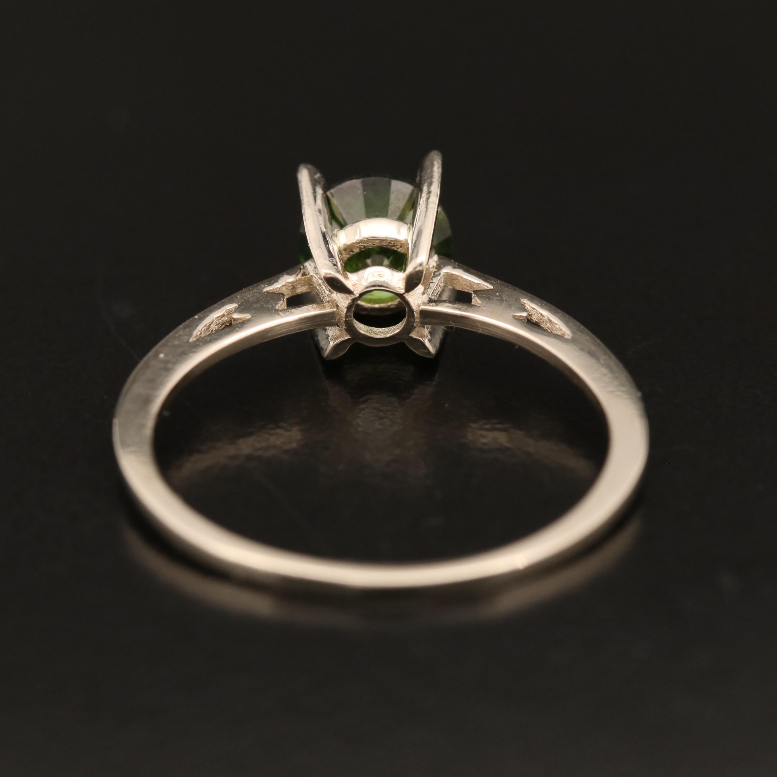 14K 1.00 CT Diamond Solitaire Ring