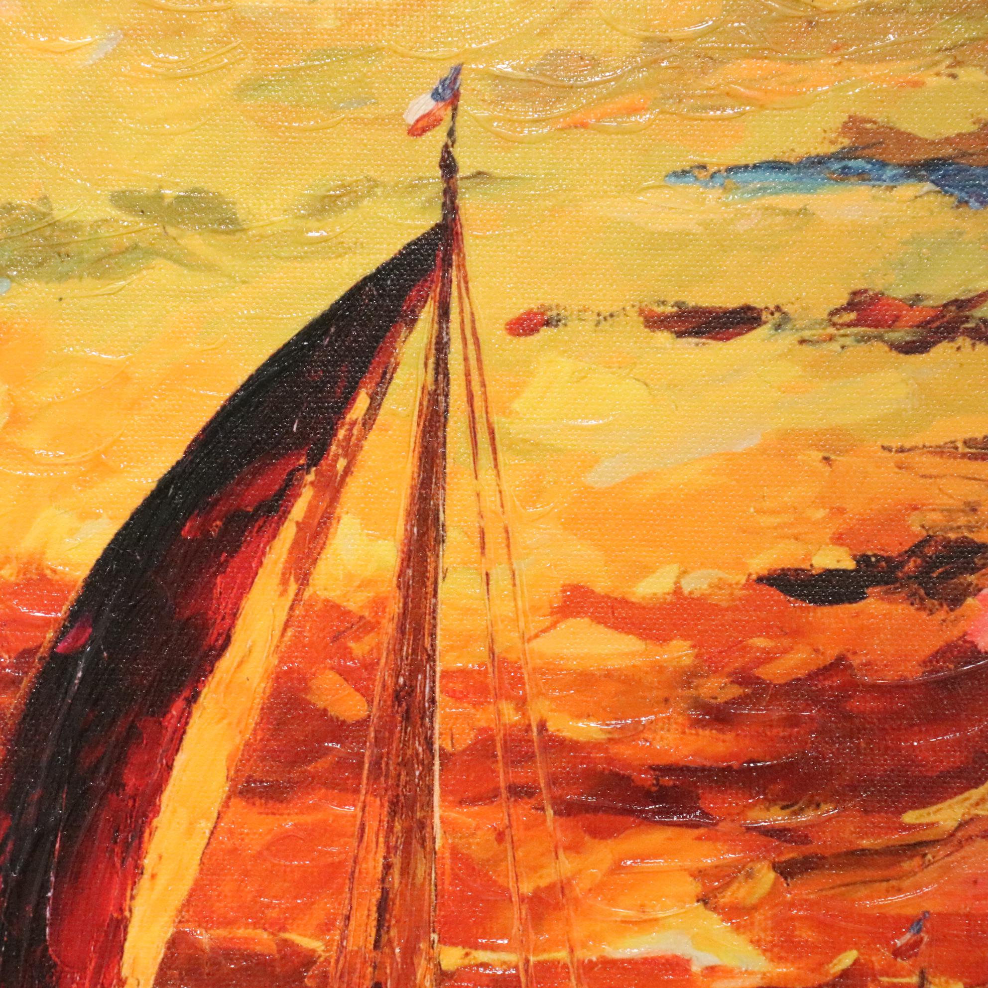 Daniel Wall Embellished Giclée "Joyful Return," 2017