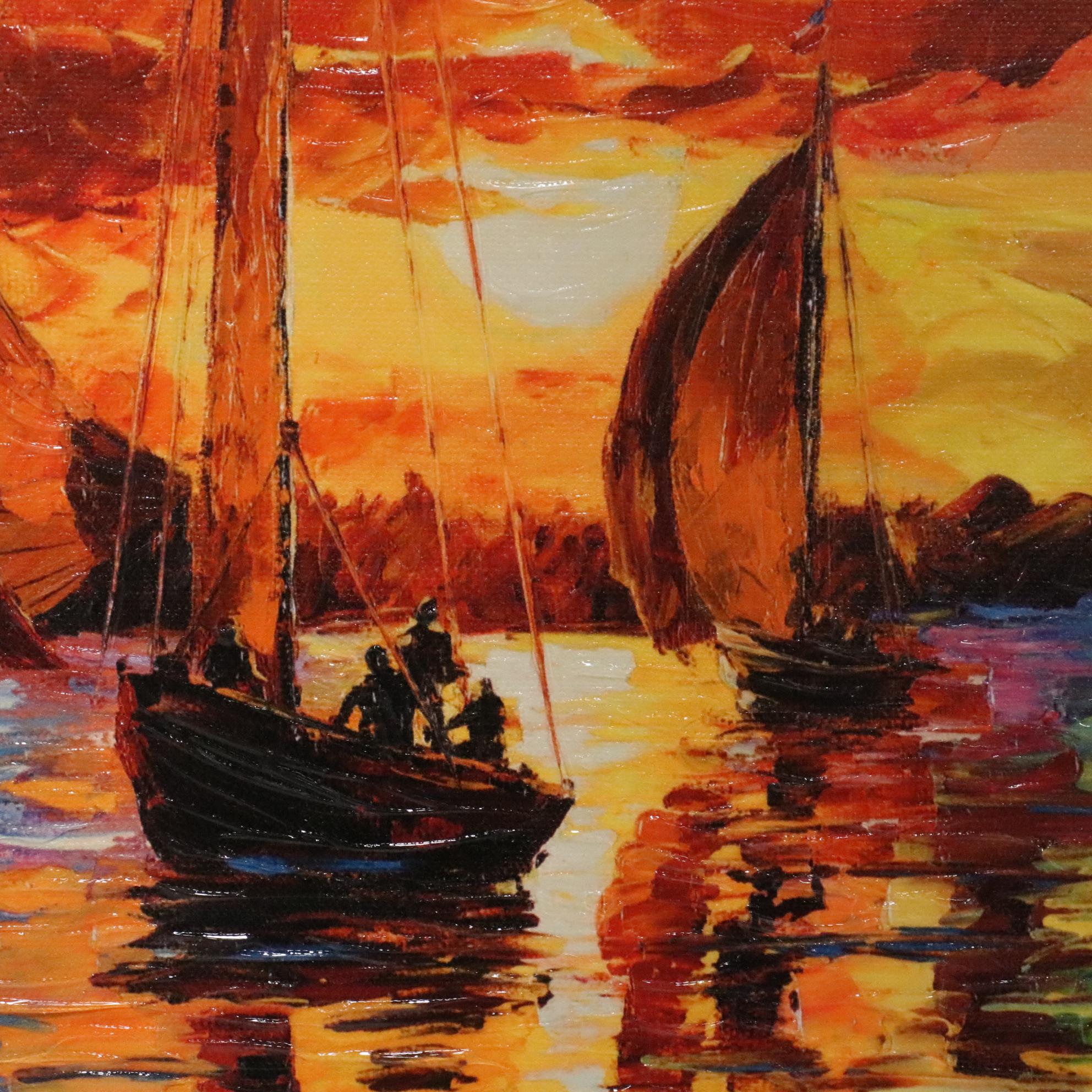 Daniel Wall Embellished Giclée "Joyful Return," 2017