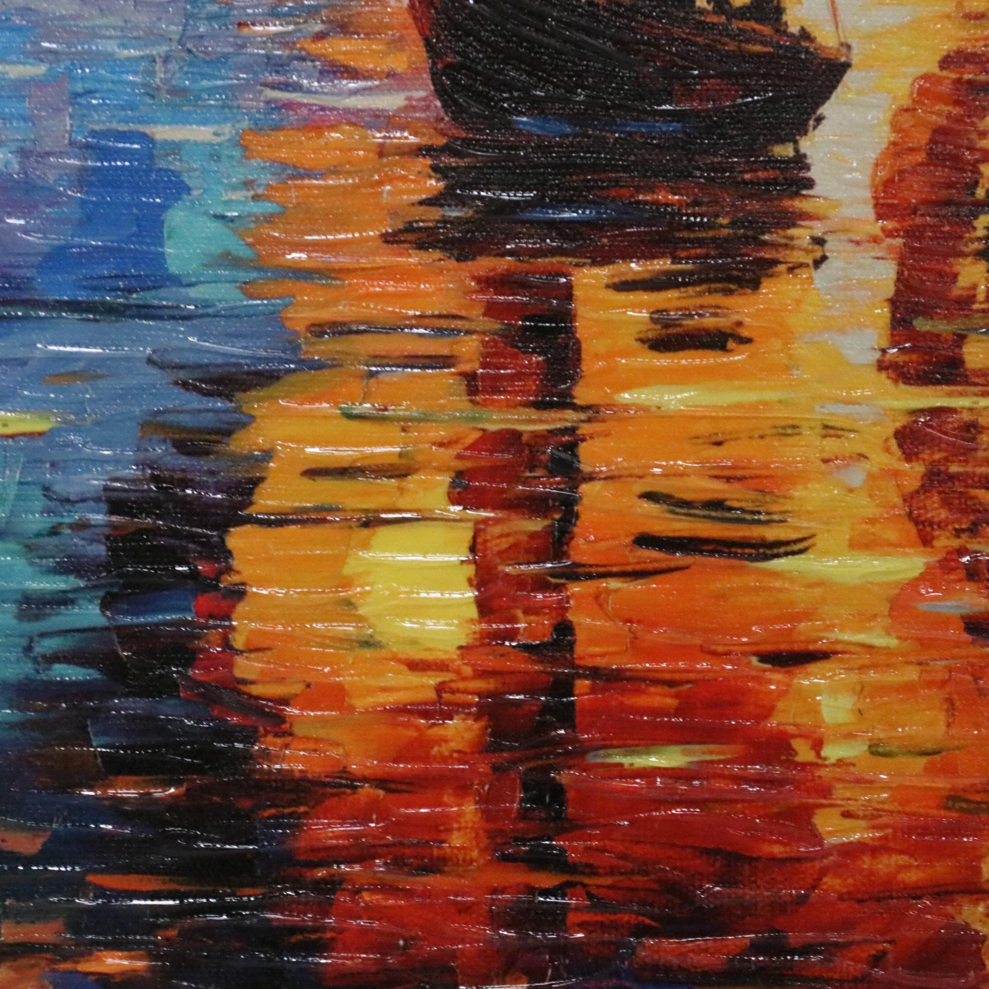 Daniel Wall Embellished Giclée "Joyful Return," 2017