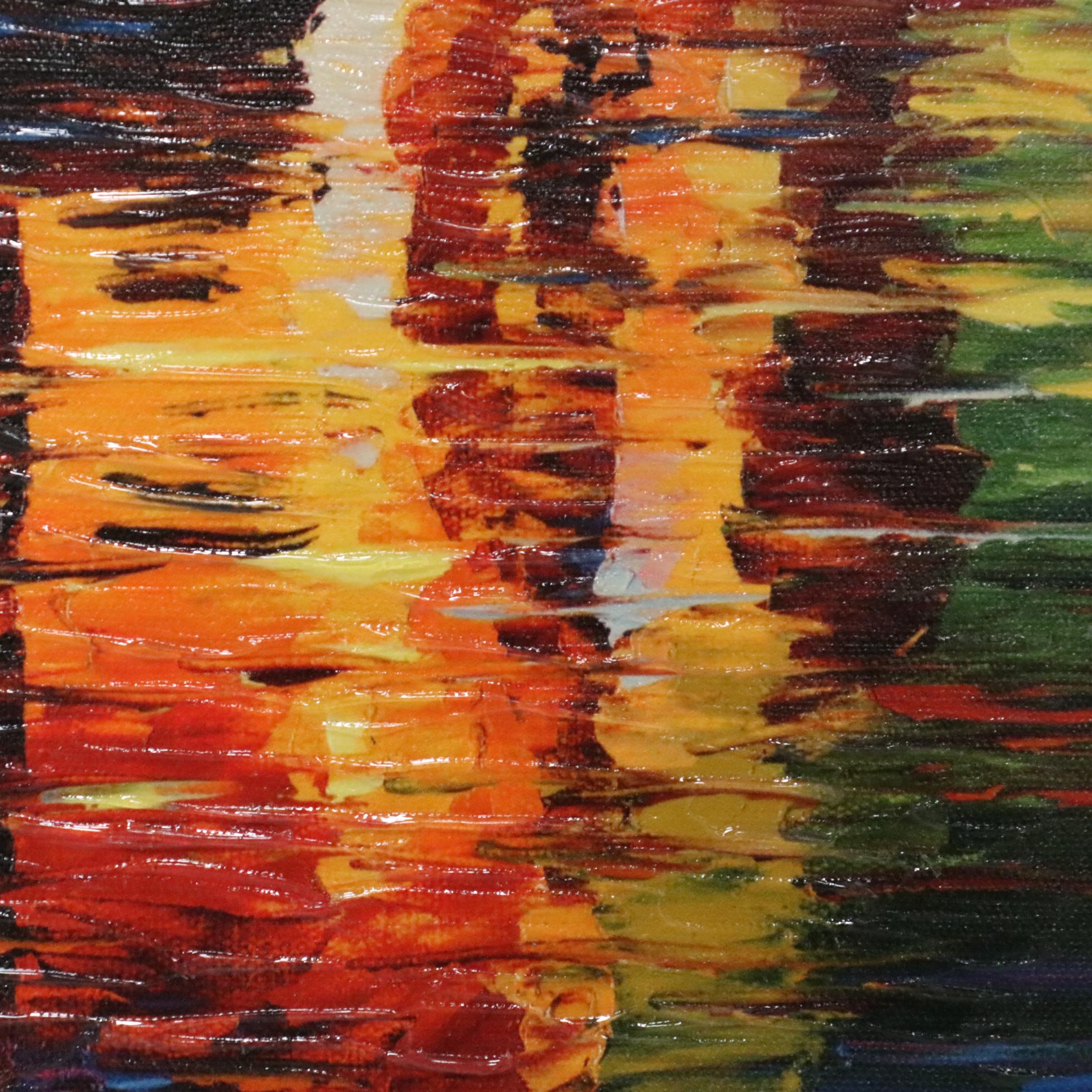 Daniel Wall Embellished Giclée "Joyful Return," 2017