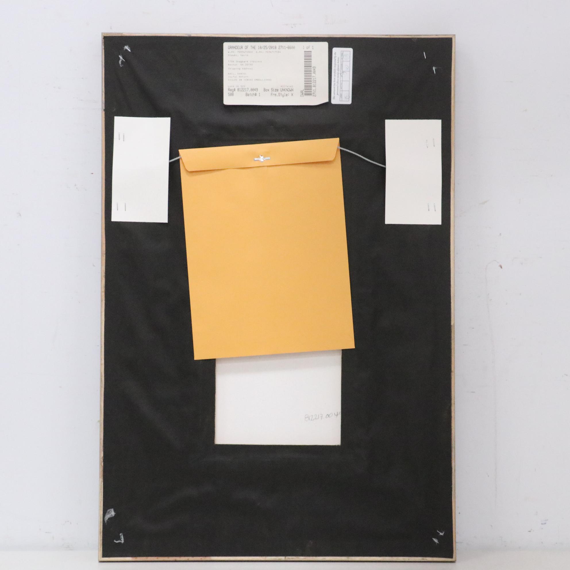 Daniel Wall Embellished Giclée "Joyful Return," 2017