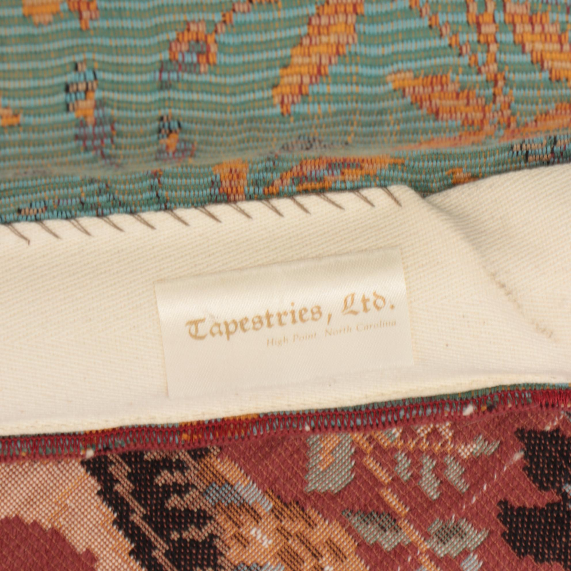 Machine Woven Tapestry after the "Lady and the Unicorn" Series "Smell"