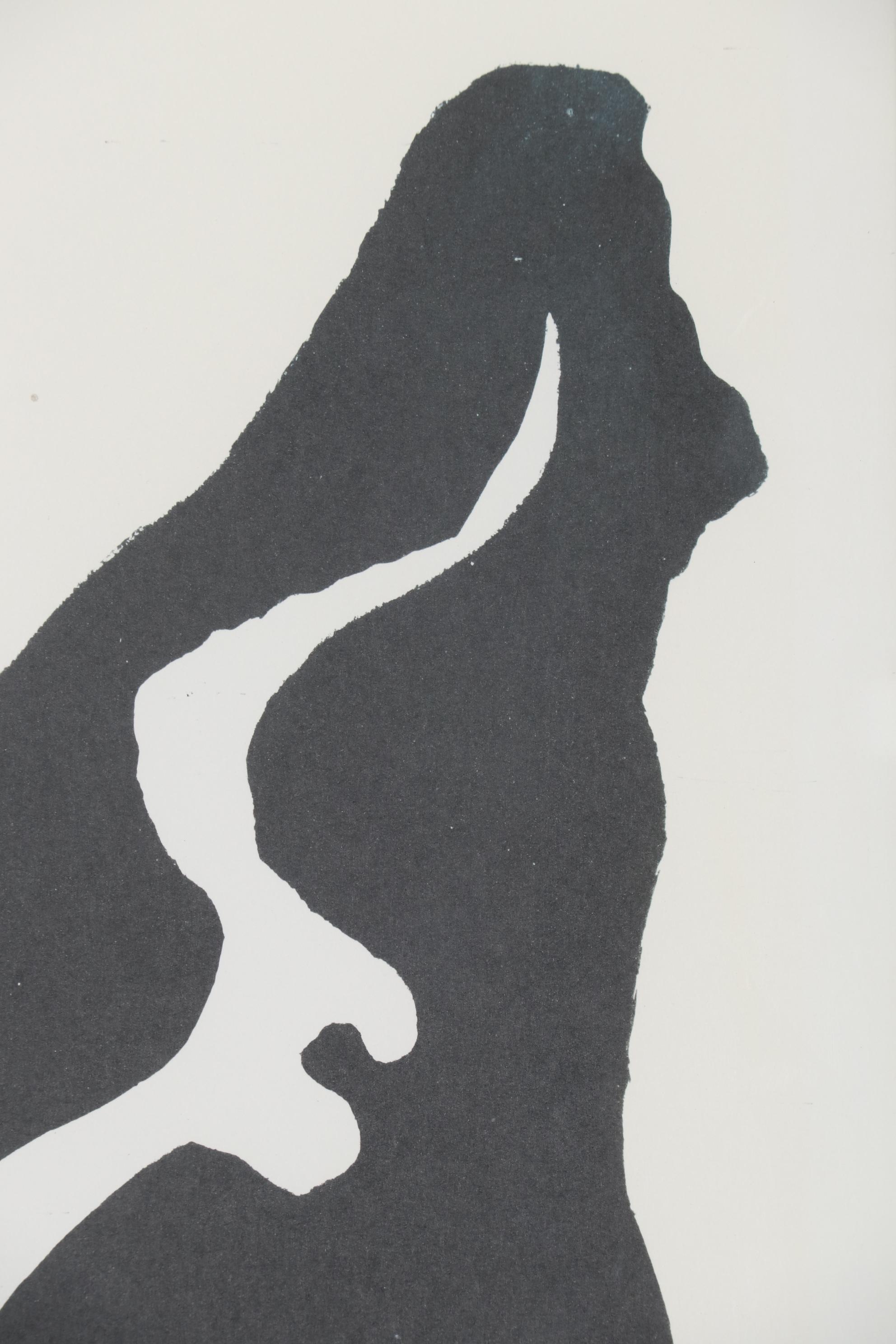 Lithograph after George Braque Exhibition Poster, Mid-20th Century