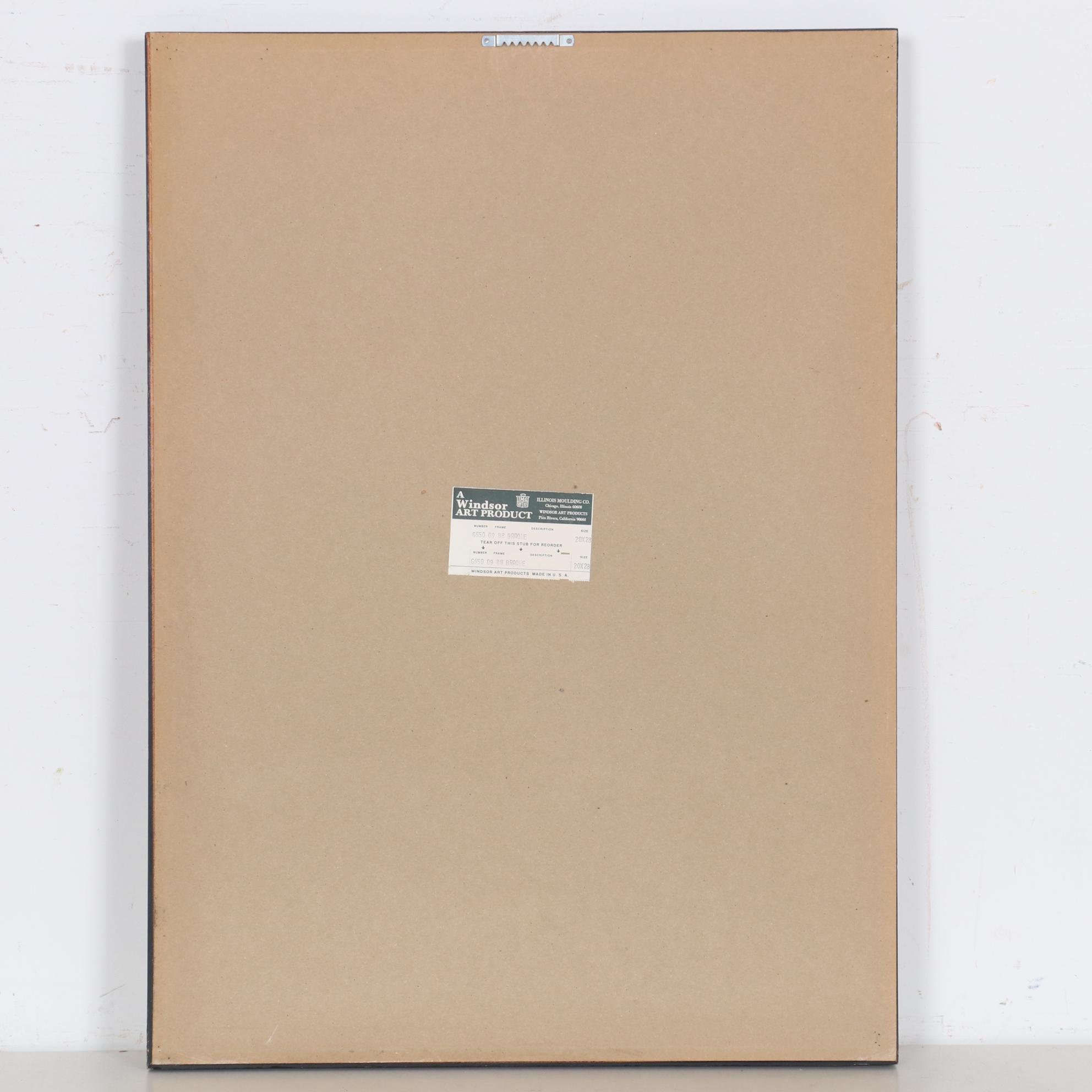 Lithograph after George Braque Exhibition Poster, Mid-20th Century