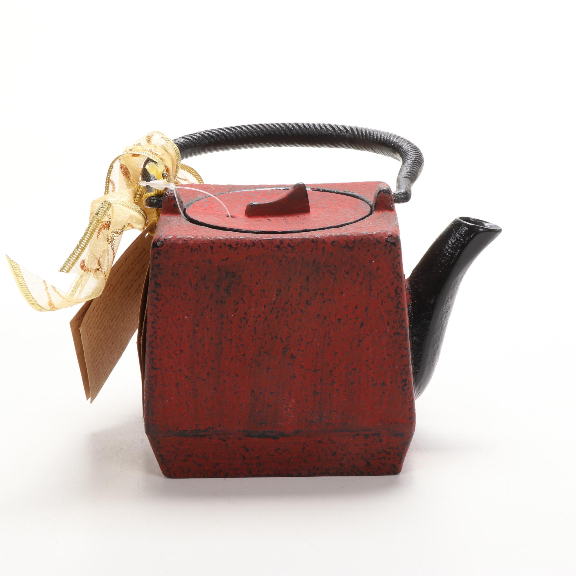 Tetsubin Japanese Cast Iron Teapot, Rooster Dinnerware, and more