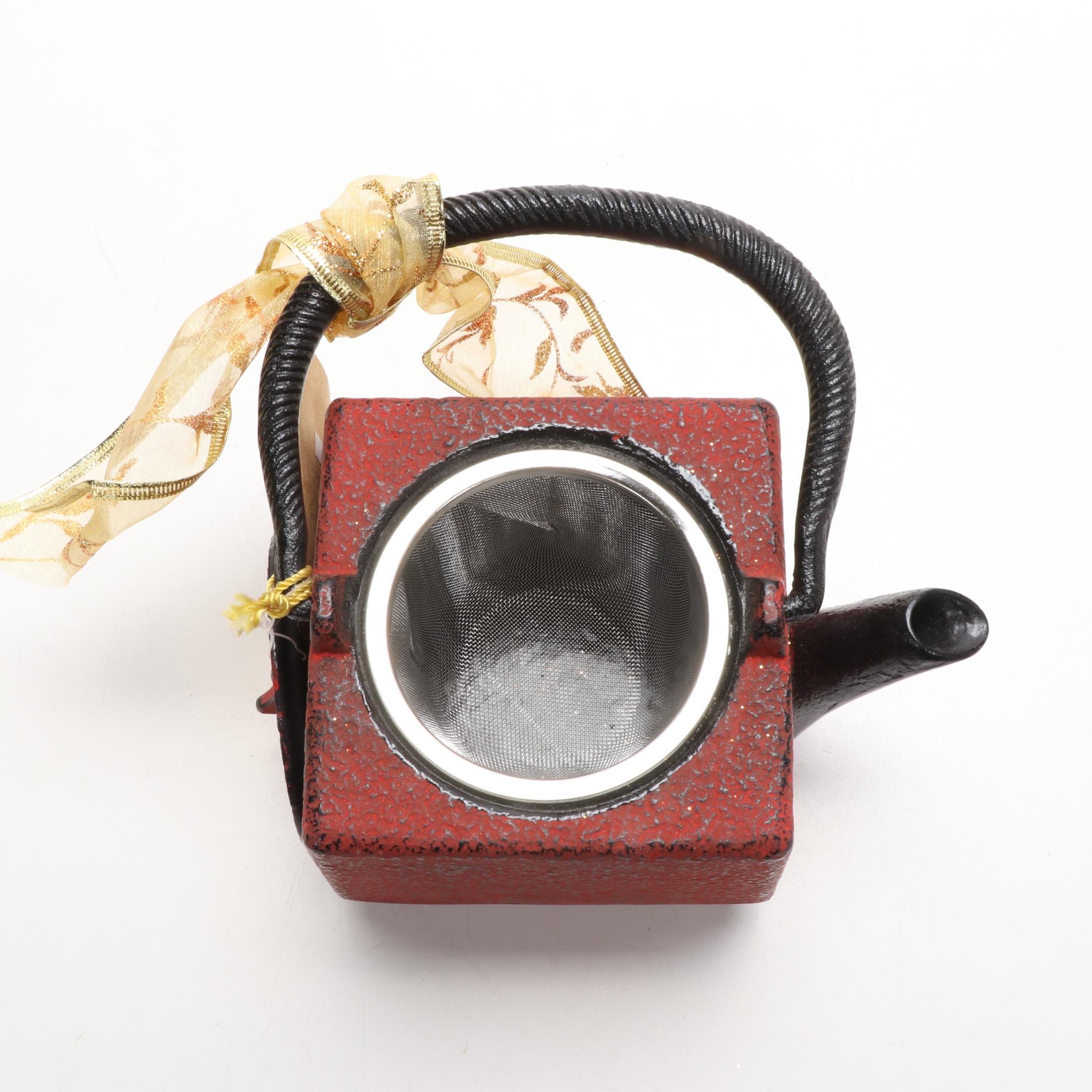 Tetsubin Japanese Cast Iron Teapot, Rooster Dinnerware, and more