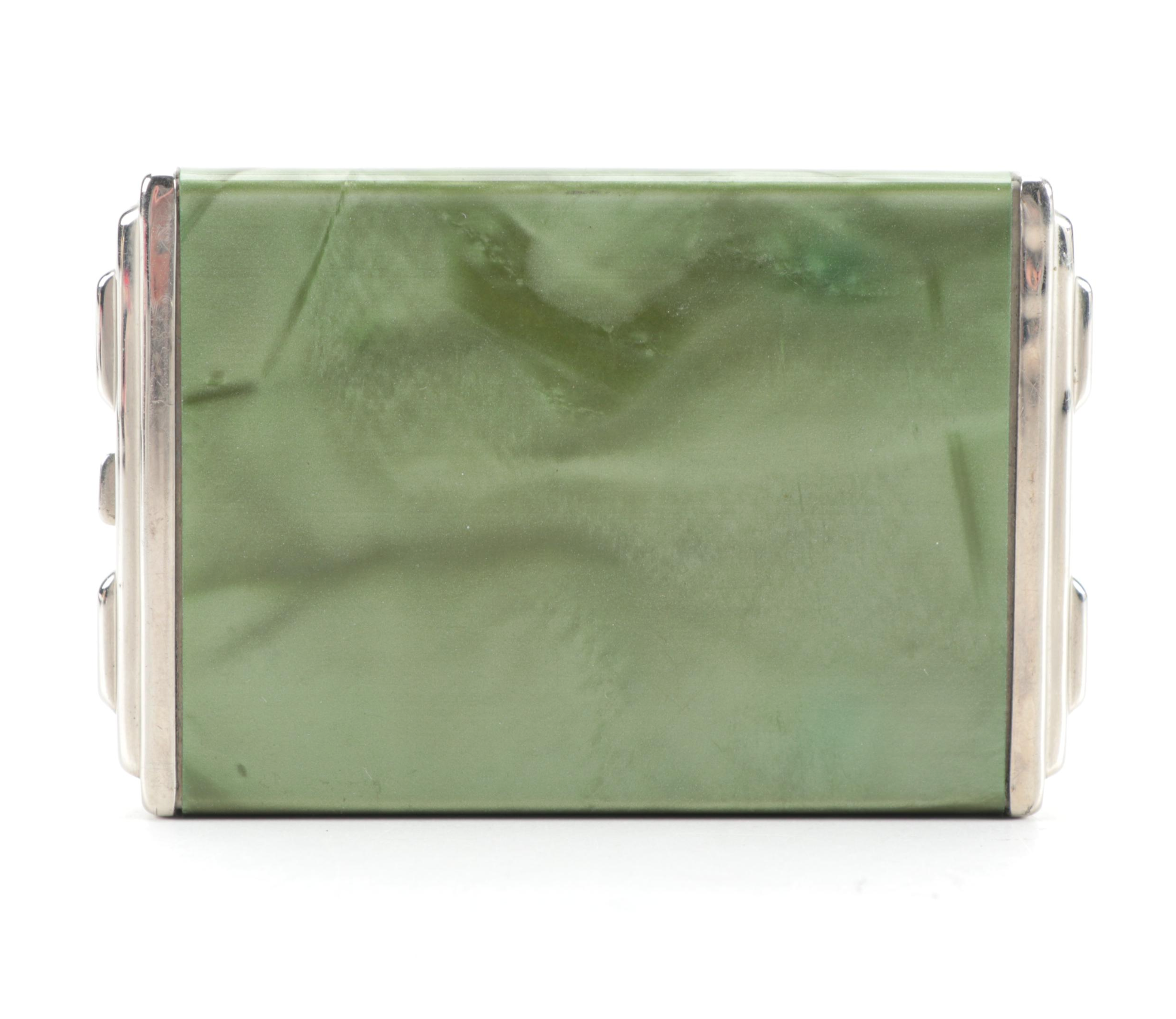 Art Deco Style Girey, Chanel, and Henriette Powder Compacts, 20th Century