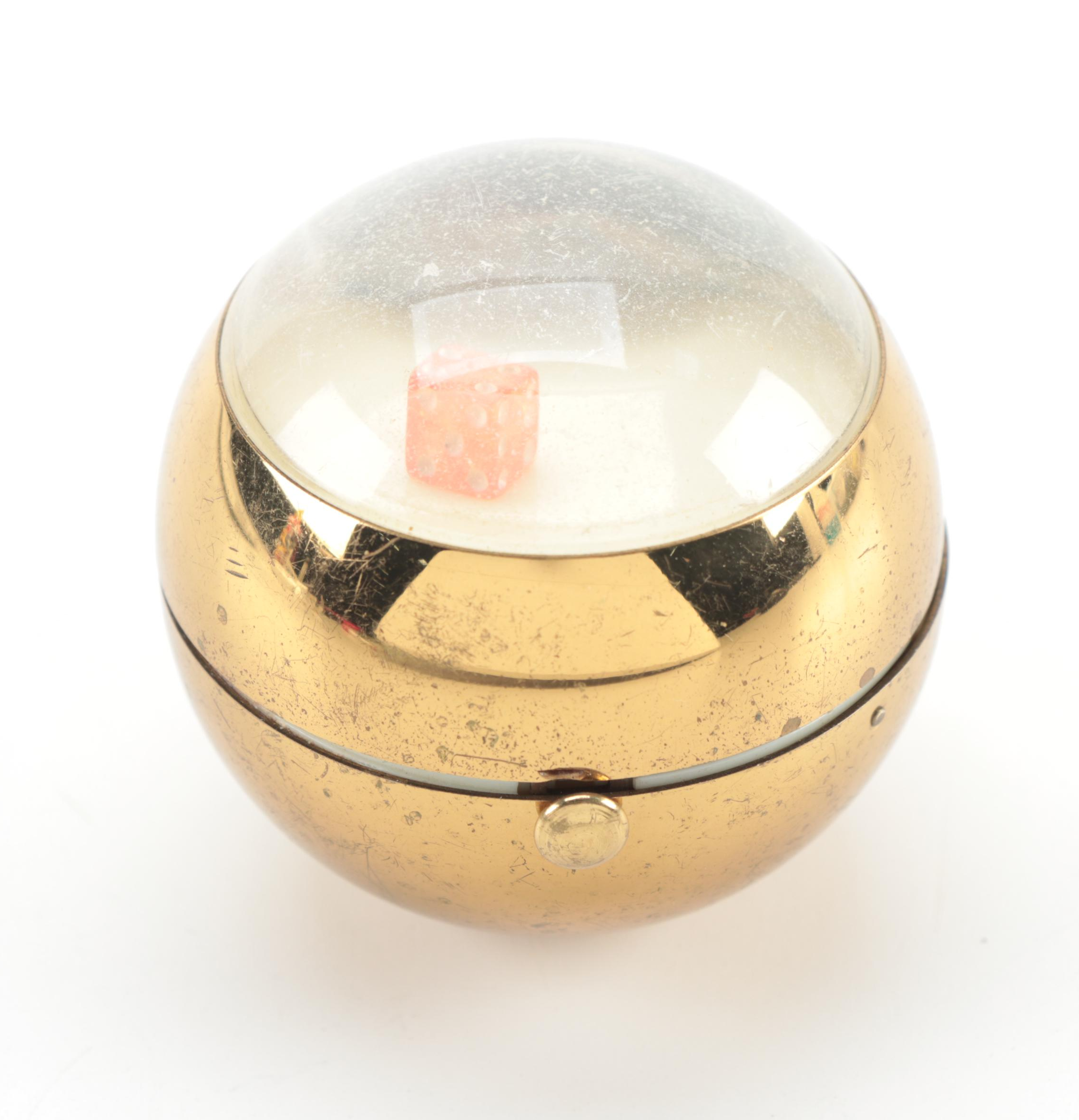 Art Deco Style Girey, Chanel, and Henriette Powder Compacts, 20th Century