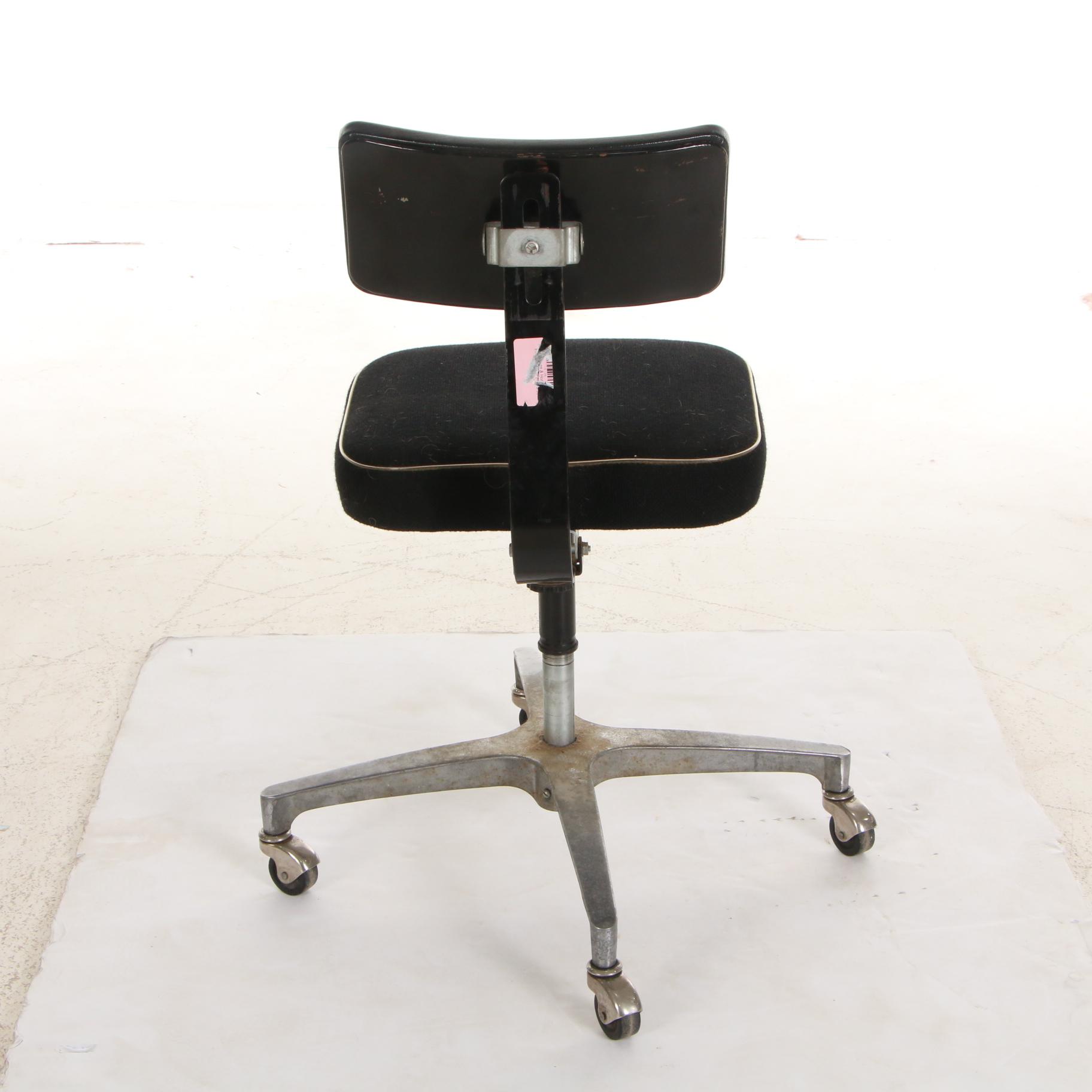 Ajusto Equipment Co. Office Chair, Mid-20th Century