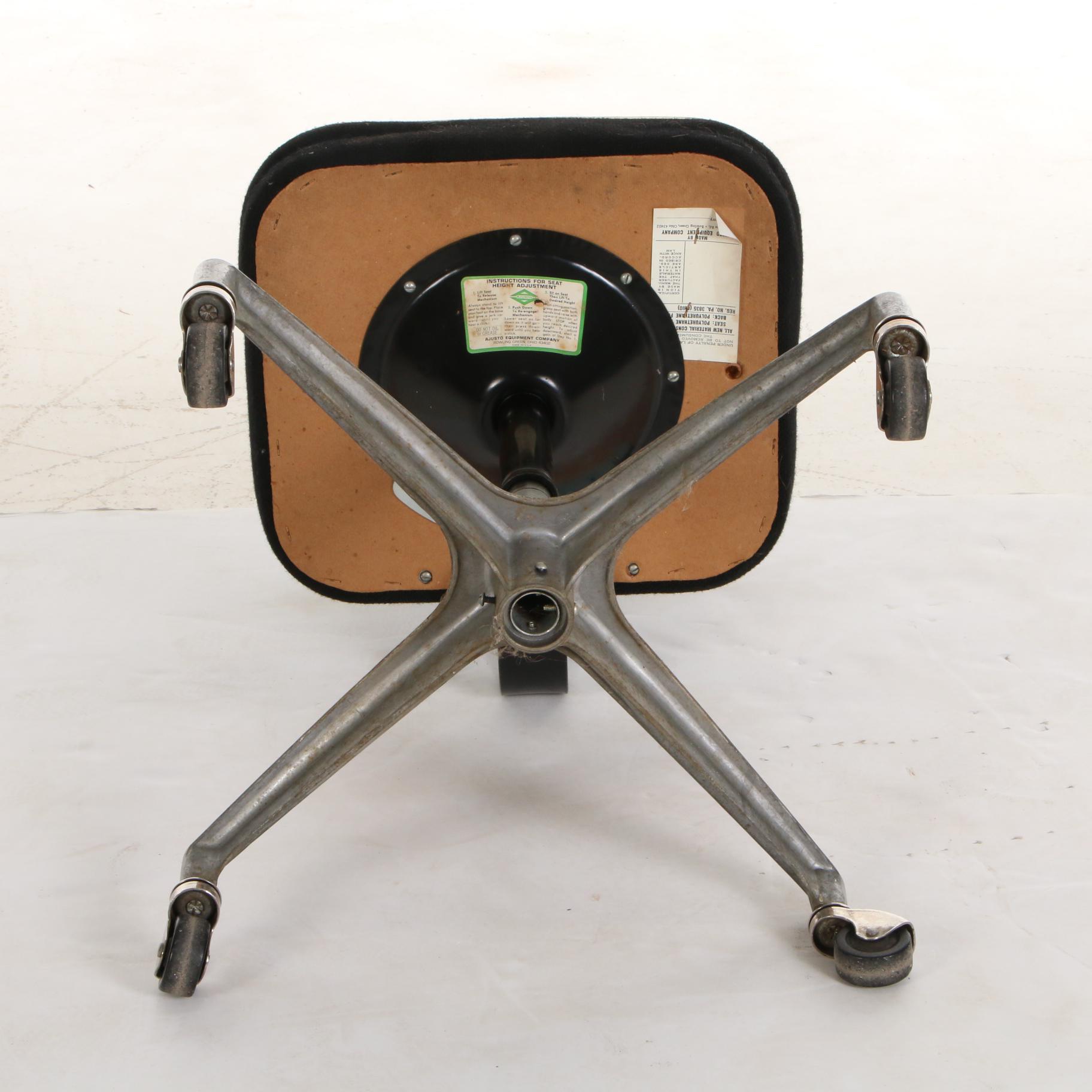 Ajusto Equipment Co. Office Chair, Mid-20th Century