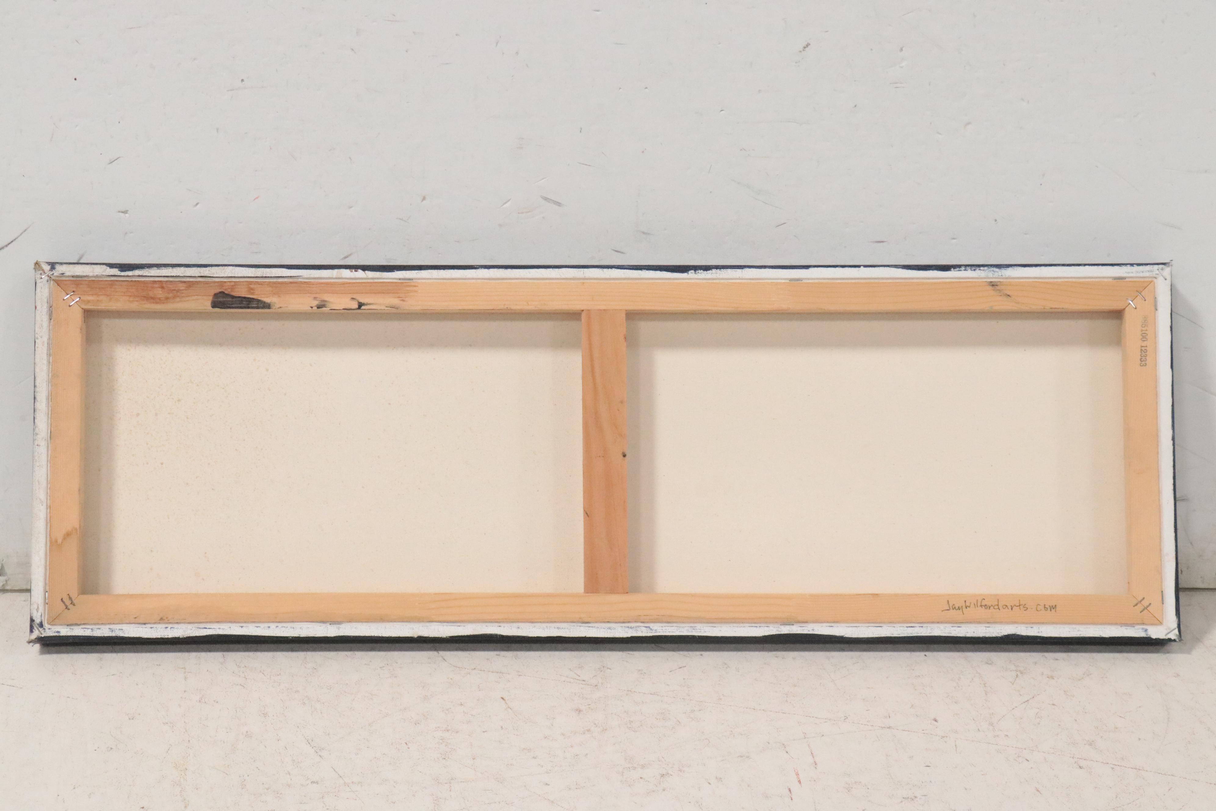 Jay Wilford Oil Painting "Night Lagoon," 21st Century