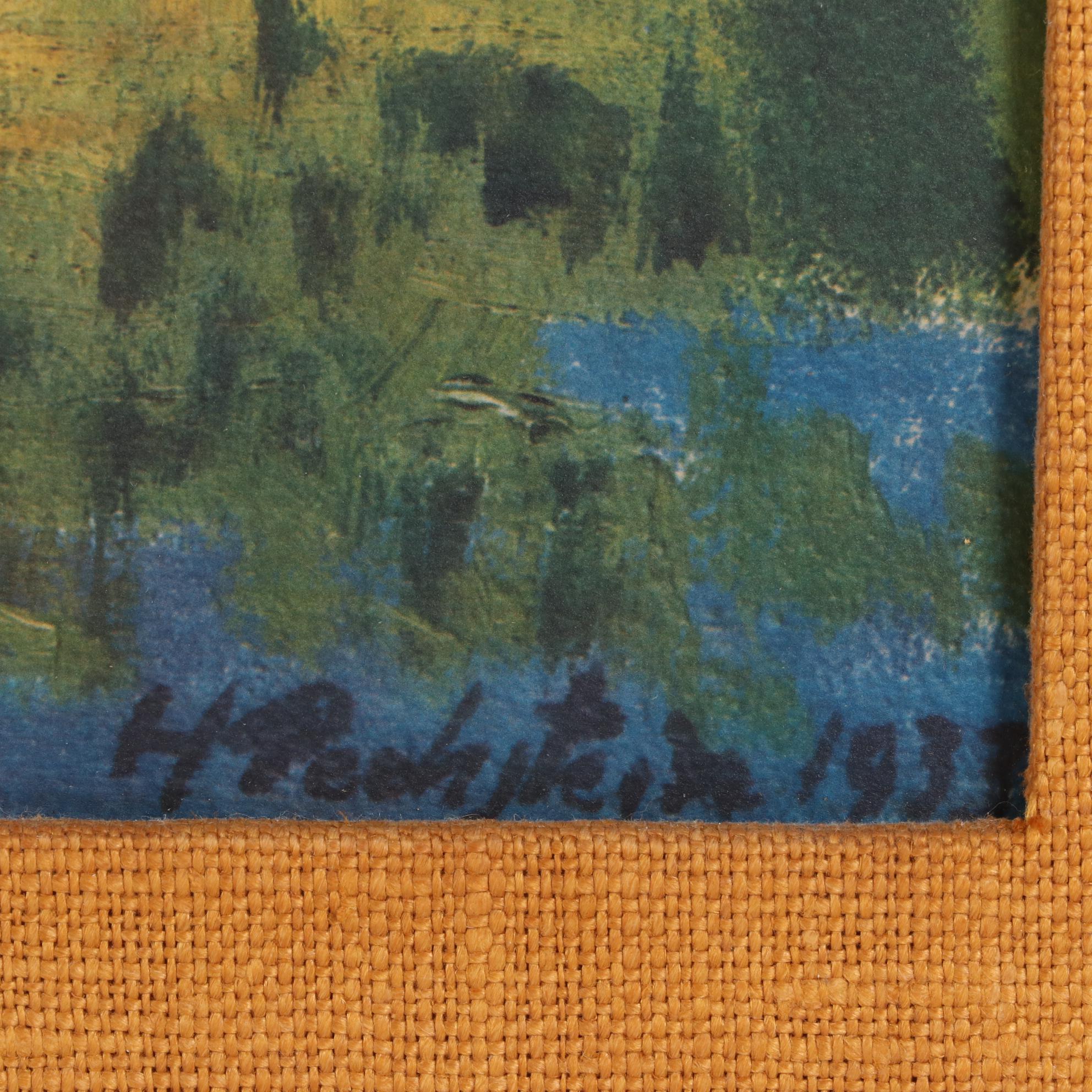 Giclée after Max Pechstein "Rising Sun," Late 20th Century