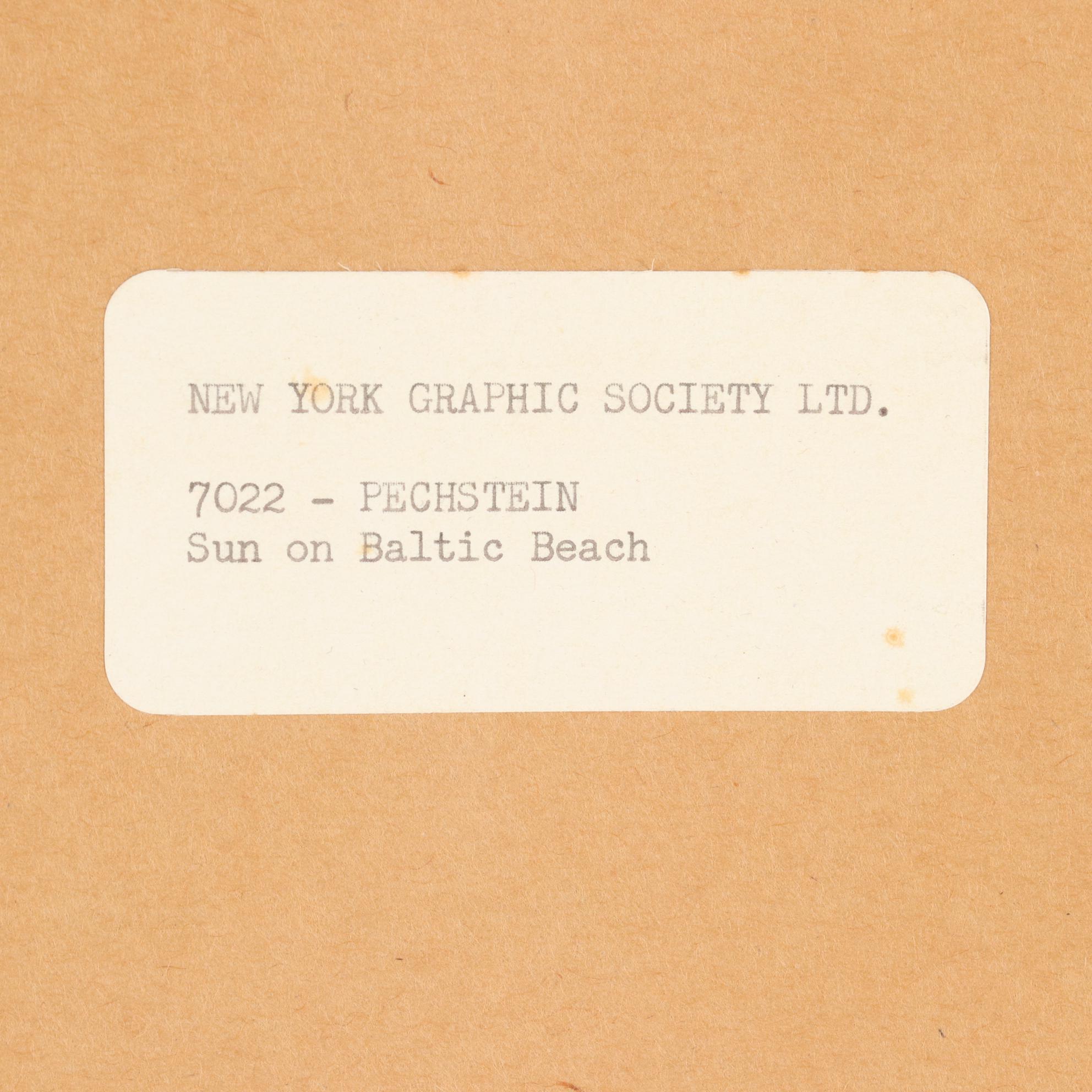 Giclée after Max Pechstein "Rising Sun," Late 20th Century