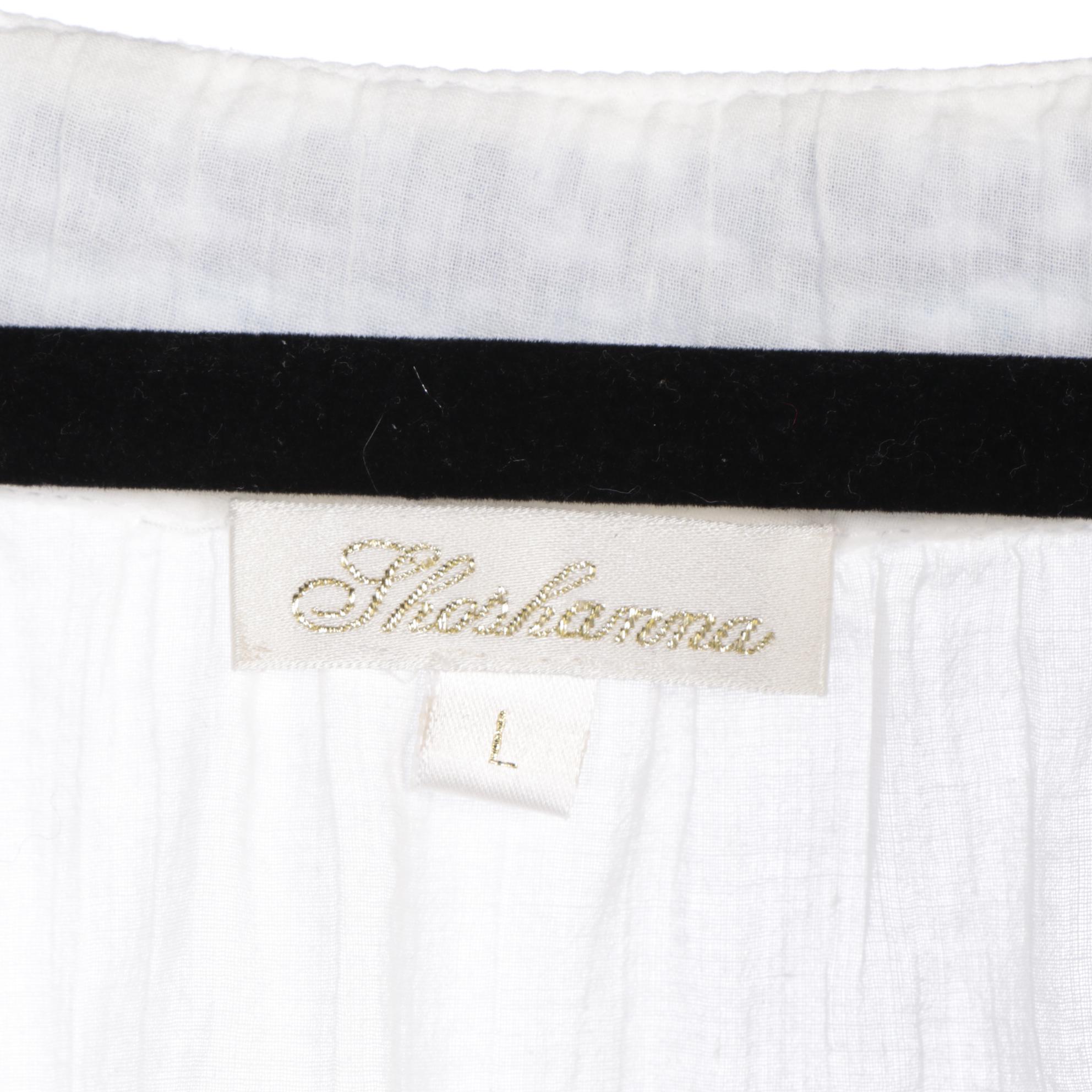 Tory Burch Sequin Fish Print and Shoshanna Embroidered Tunic Cover-Ups