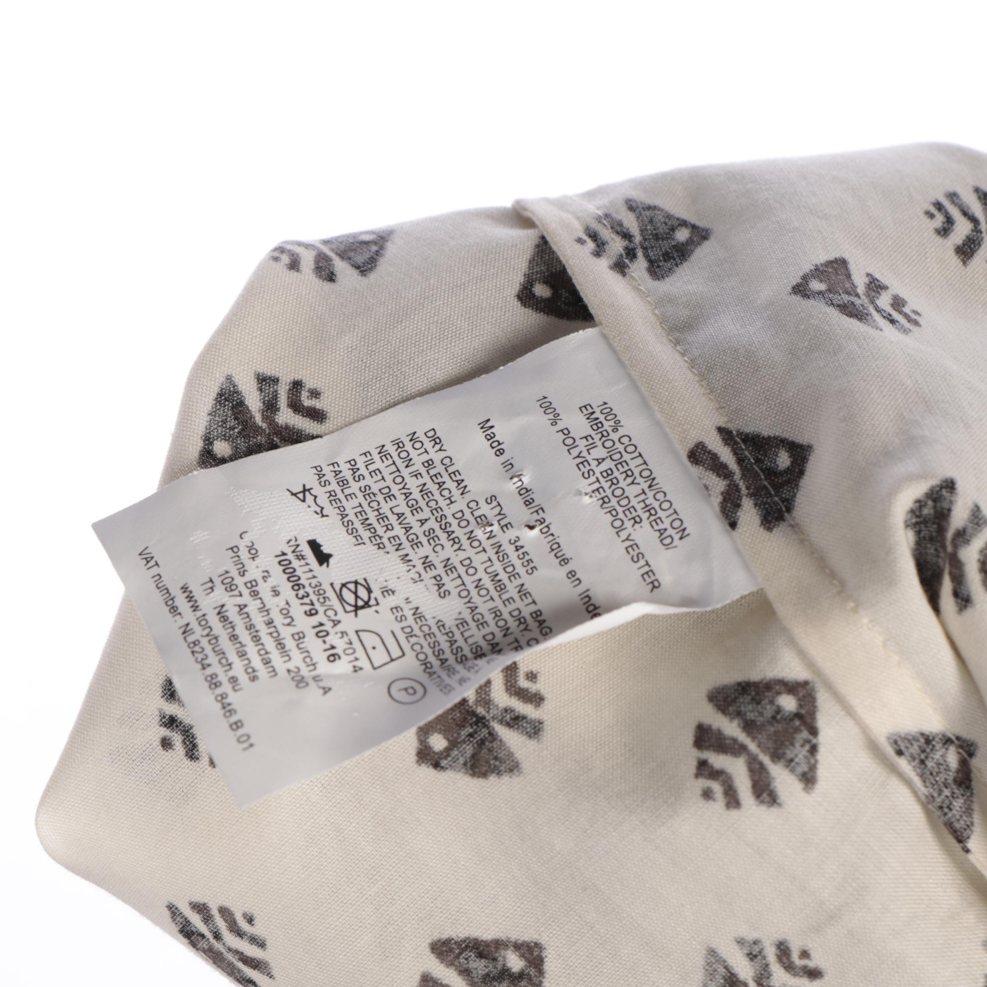 Tory Burch Sequin Fish Print and Shoshanna Embroidered Tunic Cover-Ups