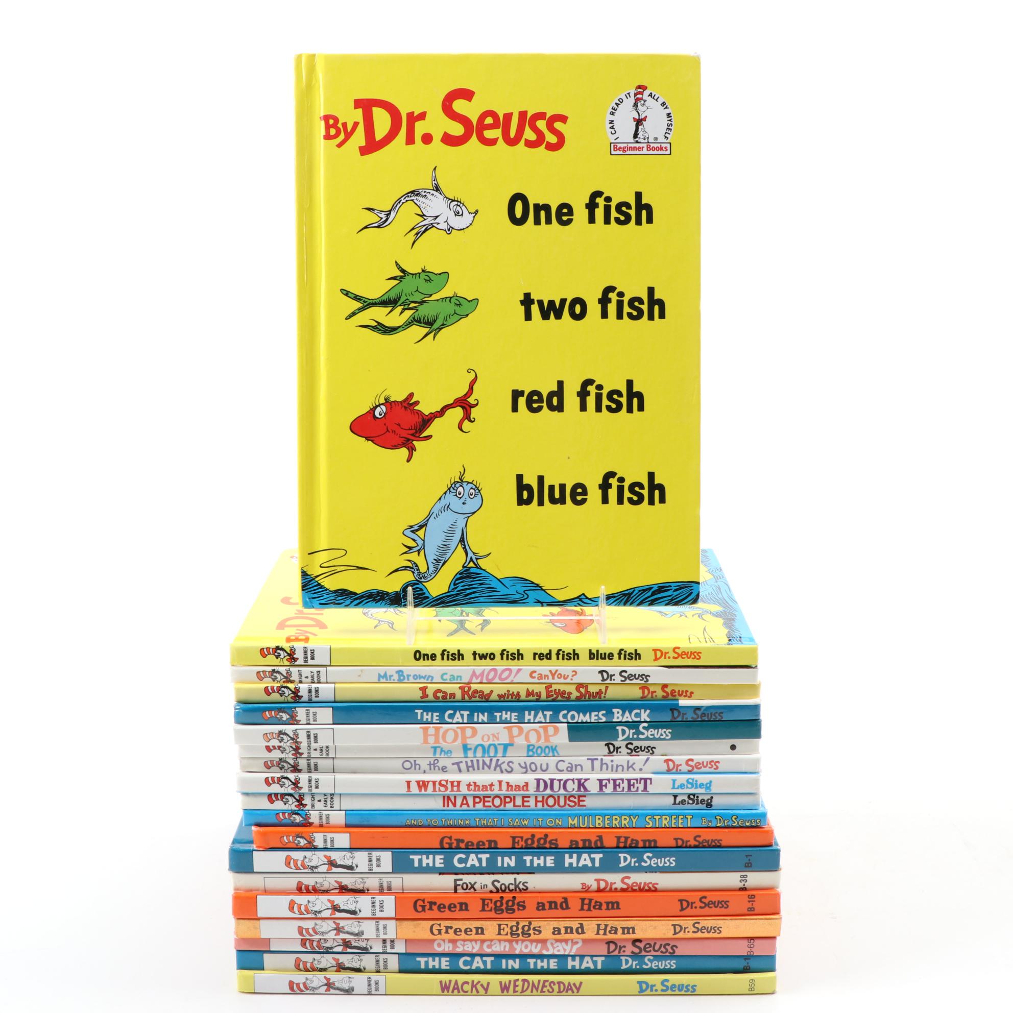 Dr. Seuss/Theo. LeSieg Children's Reading Books, Including Book Club Editions