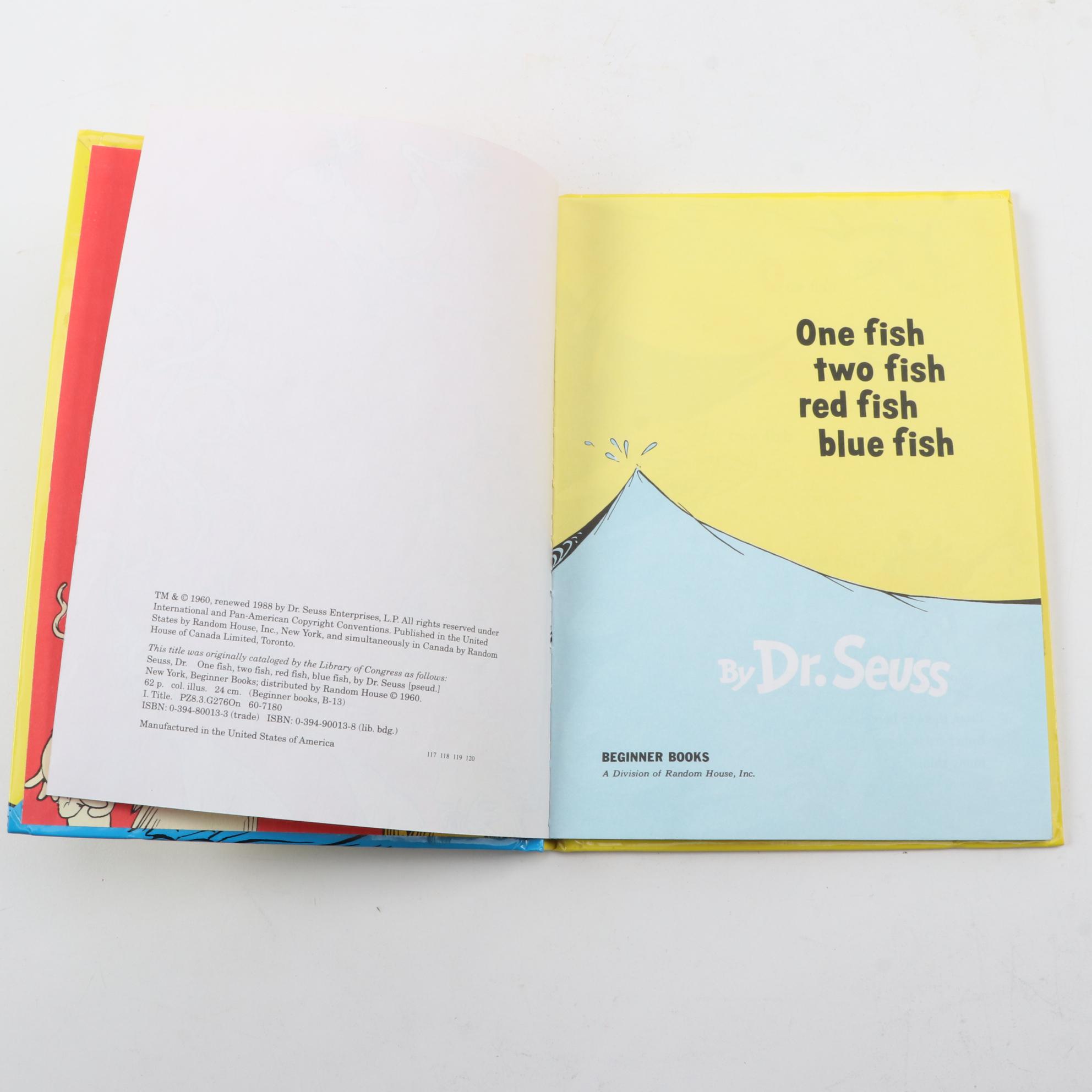 Dr. Seuss/Theo. LeSieg Children's Reading Books, Including Book Club Editions