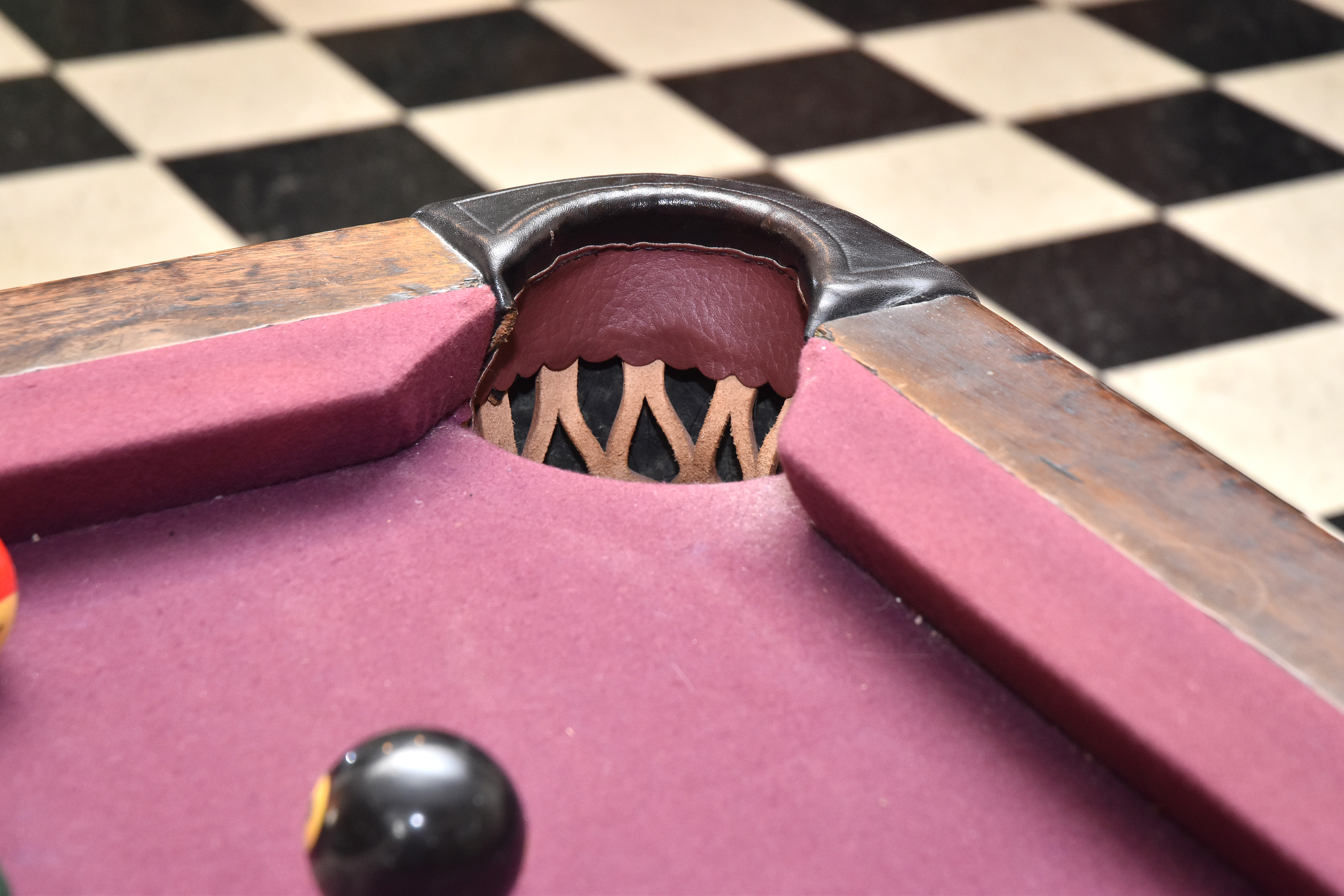 The Brunswick-Balke-Collender Co. "Challenger" Art Deco Pool Table, circa 1940