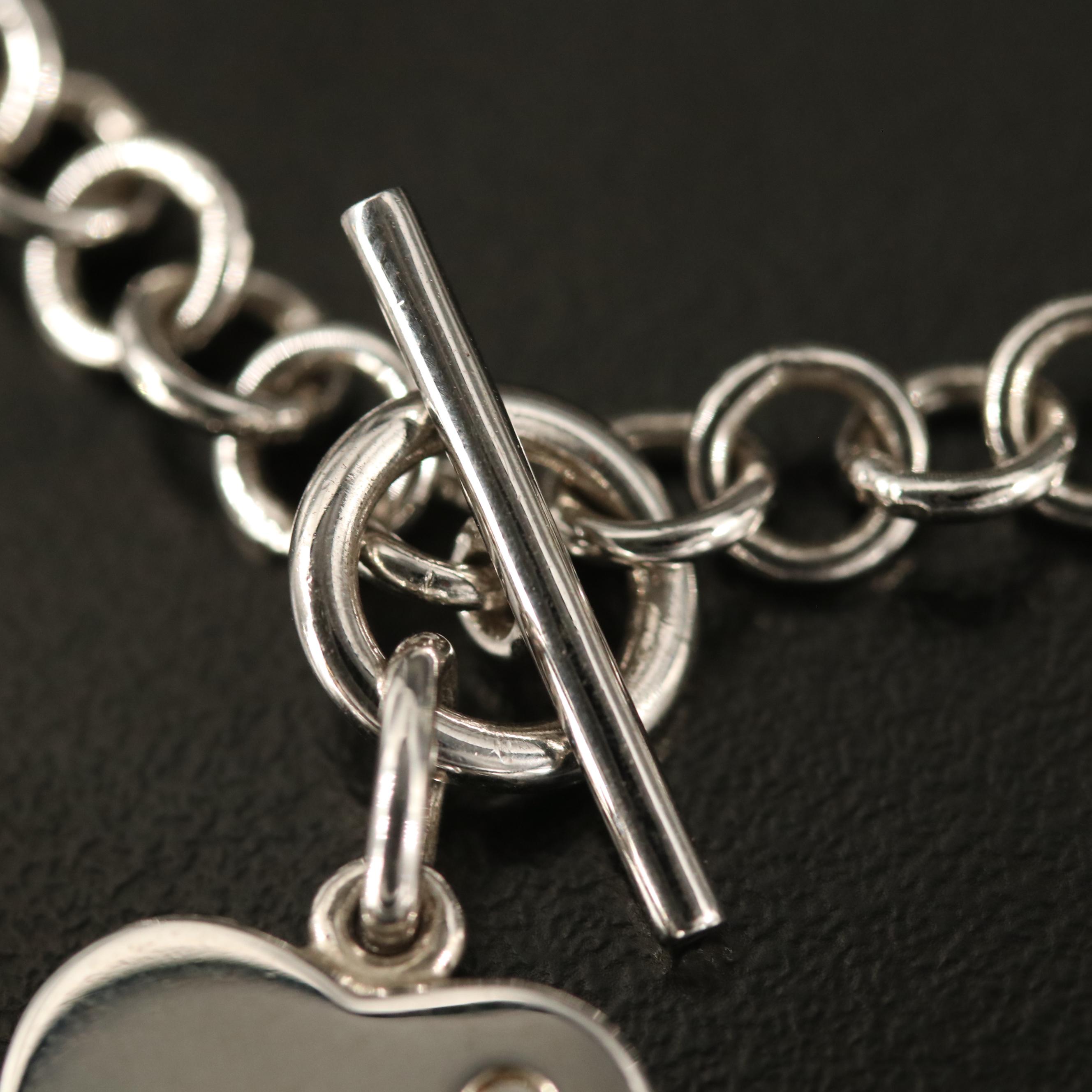 Hot Diamonds Sterling Diamond Heart Charm Bracelet